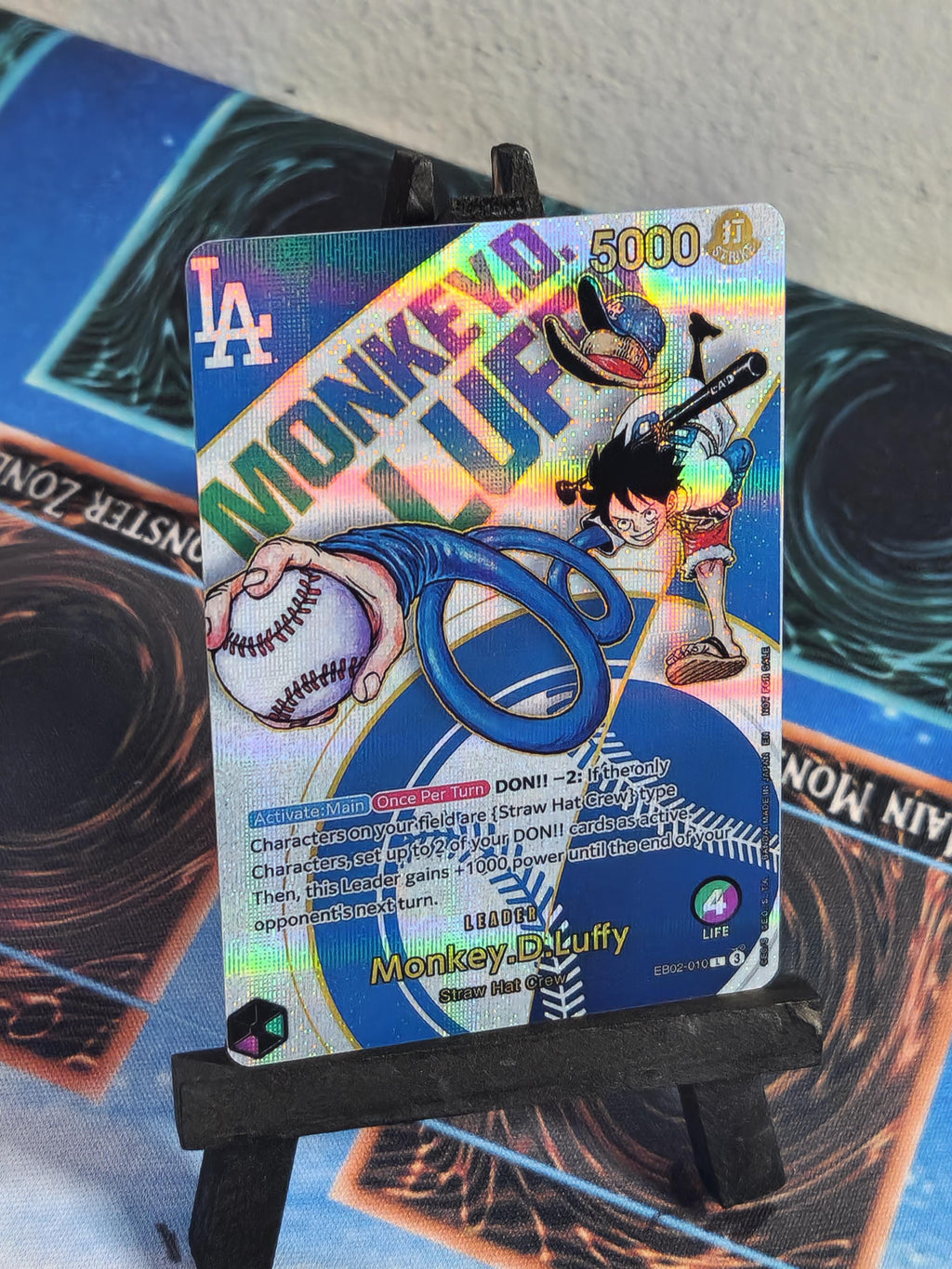 Monkey D Luffy Leader Dodgers EB02-010 One Piece Proxy