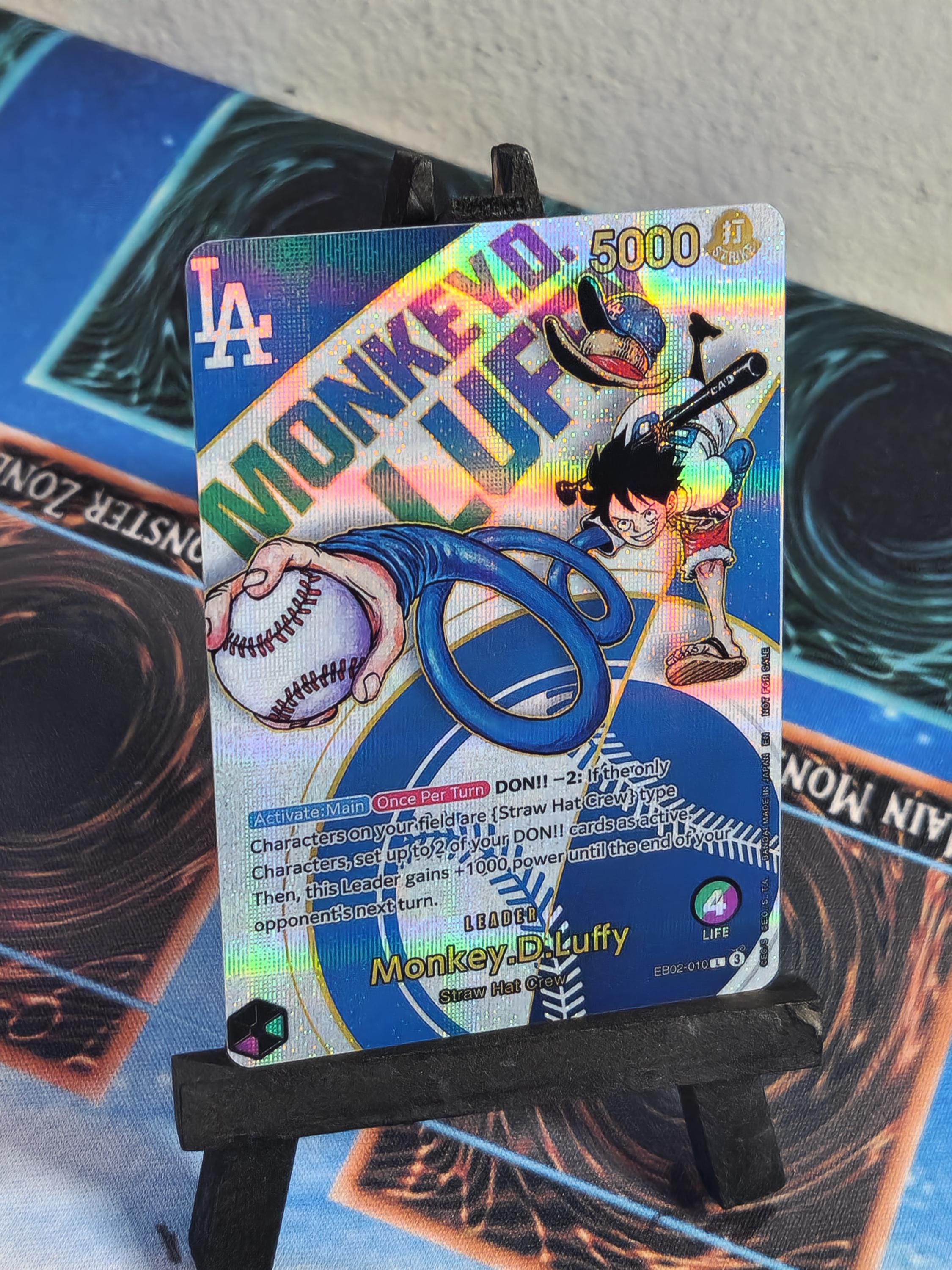 Monkey D Luffy Leader Dodgers EB02-010 One Piece Proxy