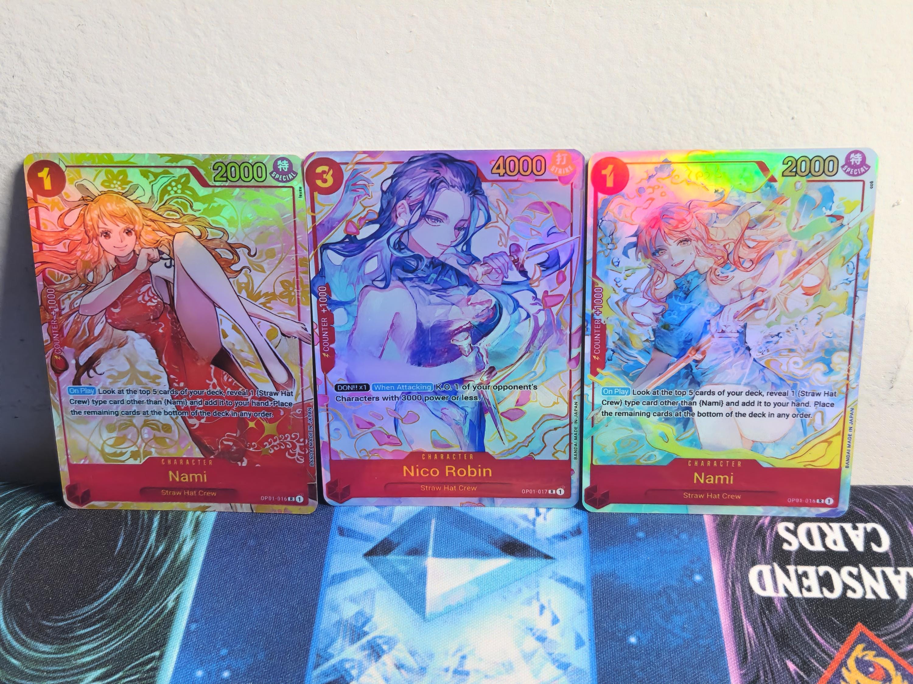 Nami Nico Robin Nami OP01 Chinese Arts One Piece Proxy