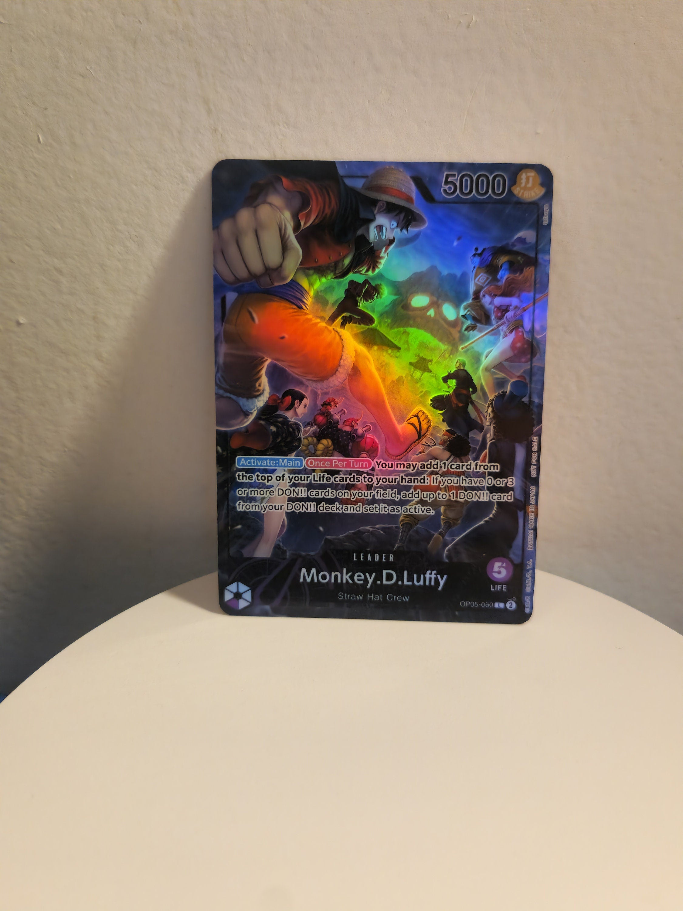 Monkey D Luffy Leader Promo op05-060 One Piece Proxy