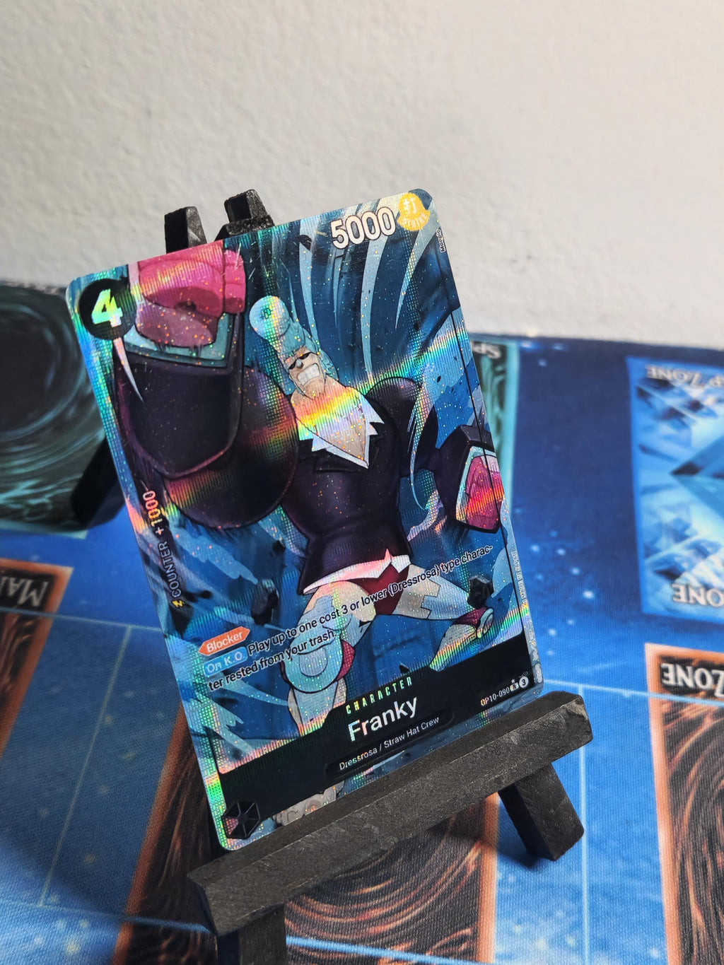 Franky alt art OP10-090 One Piece Proxy Card