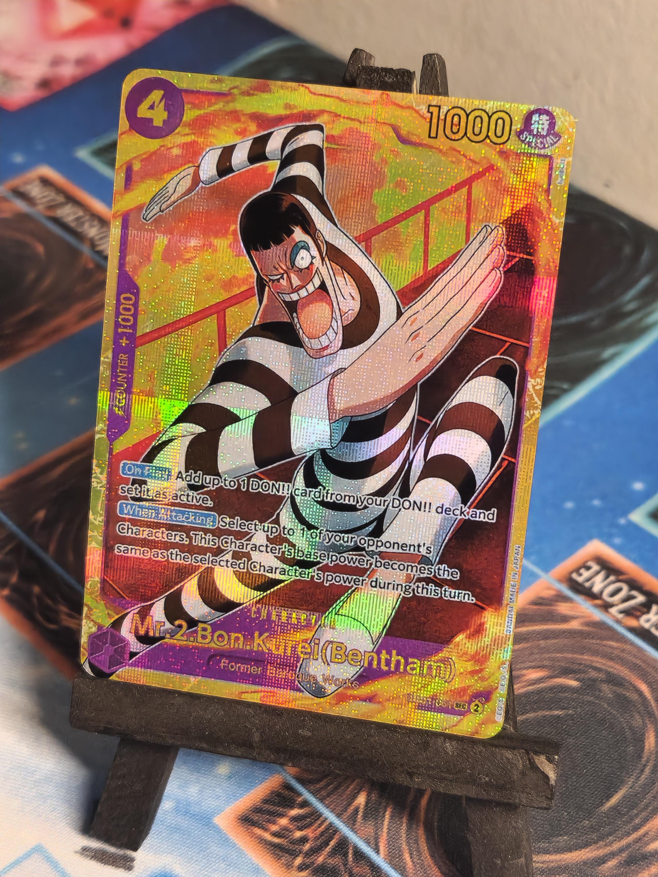 Mr.2 Bon Kurei (Bentham) eb01-061 One Piece proxy