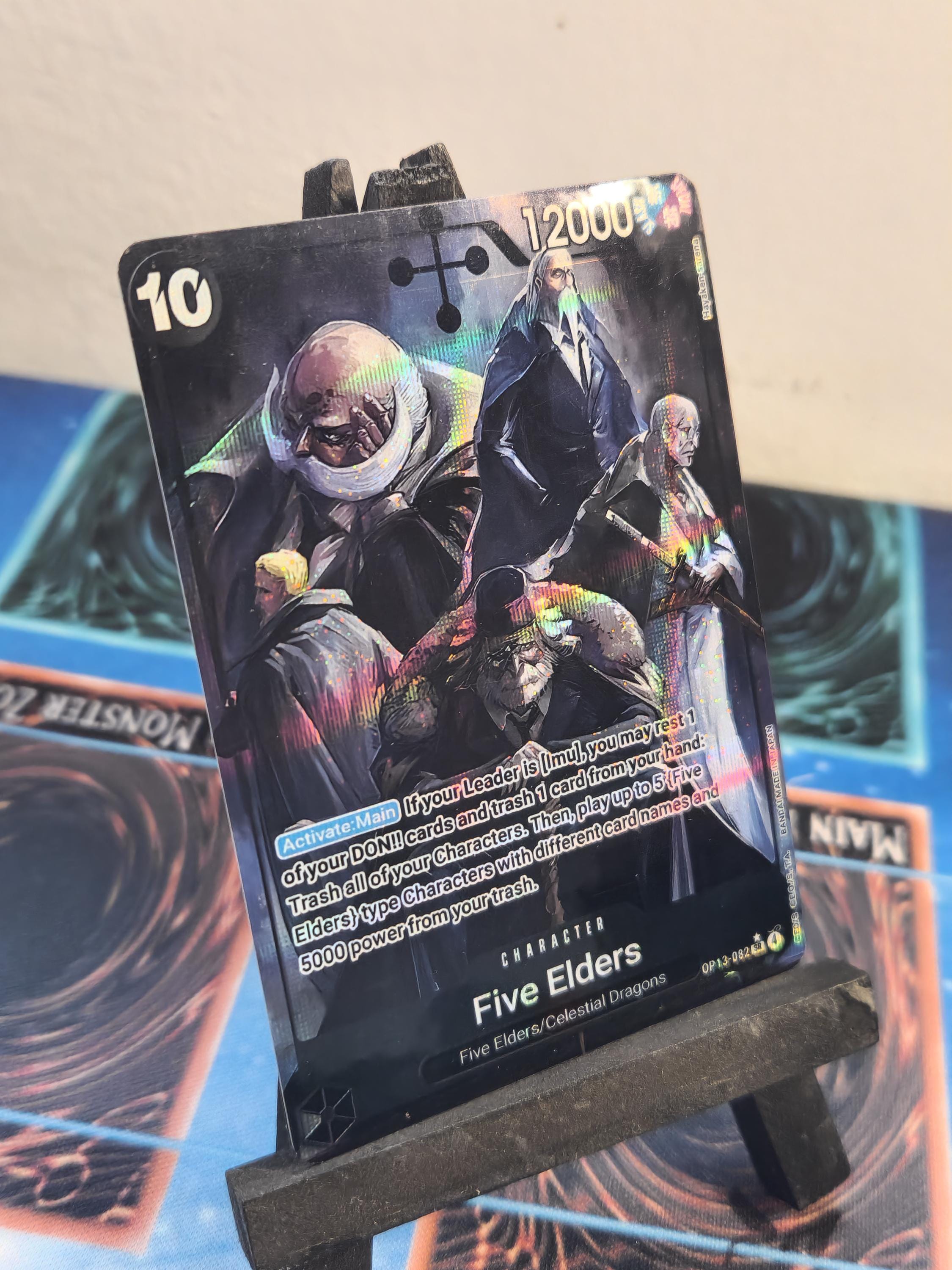 Five Elders alt art op13-082 One Piece proxy