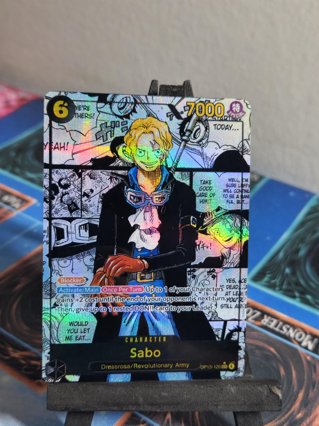 Sabo manga alt art op13-120 One Piece Proxy op13