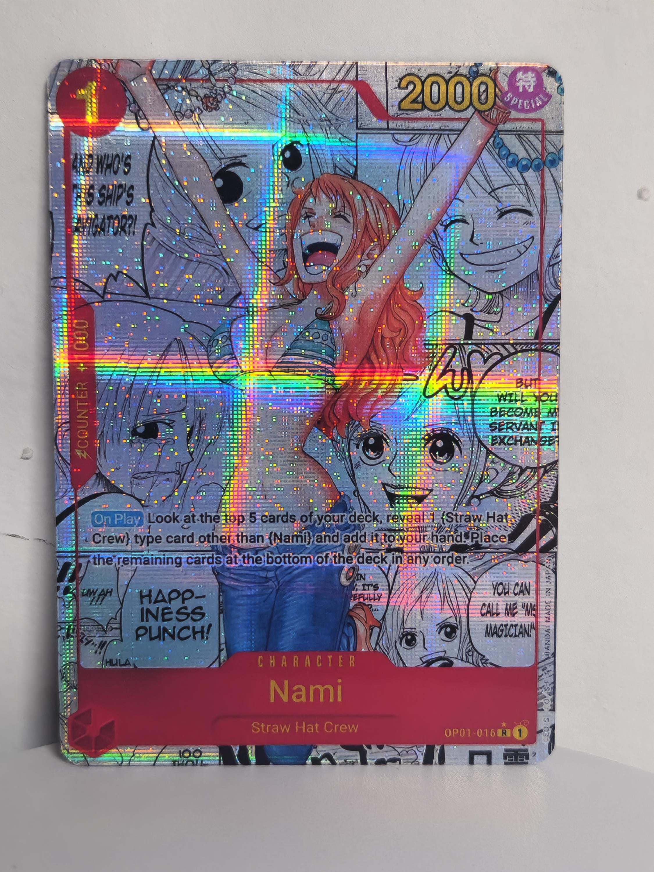 Nami manga op01-016 One Piece Proxy