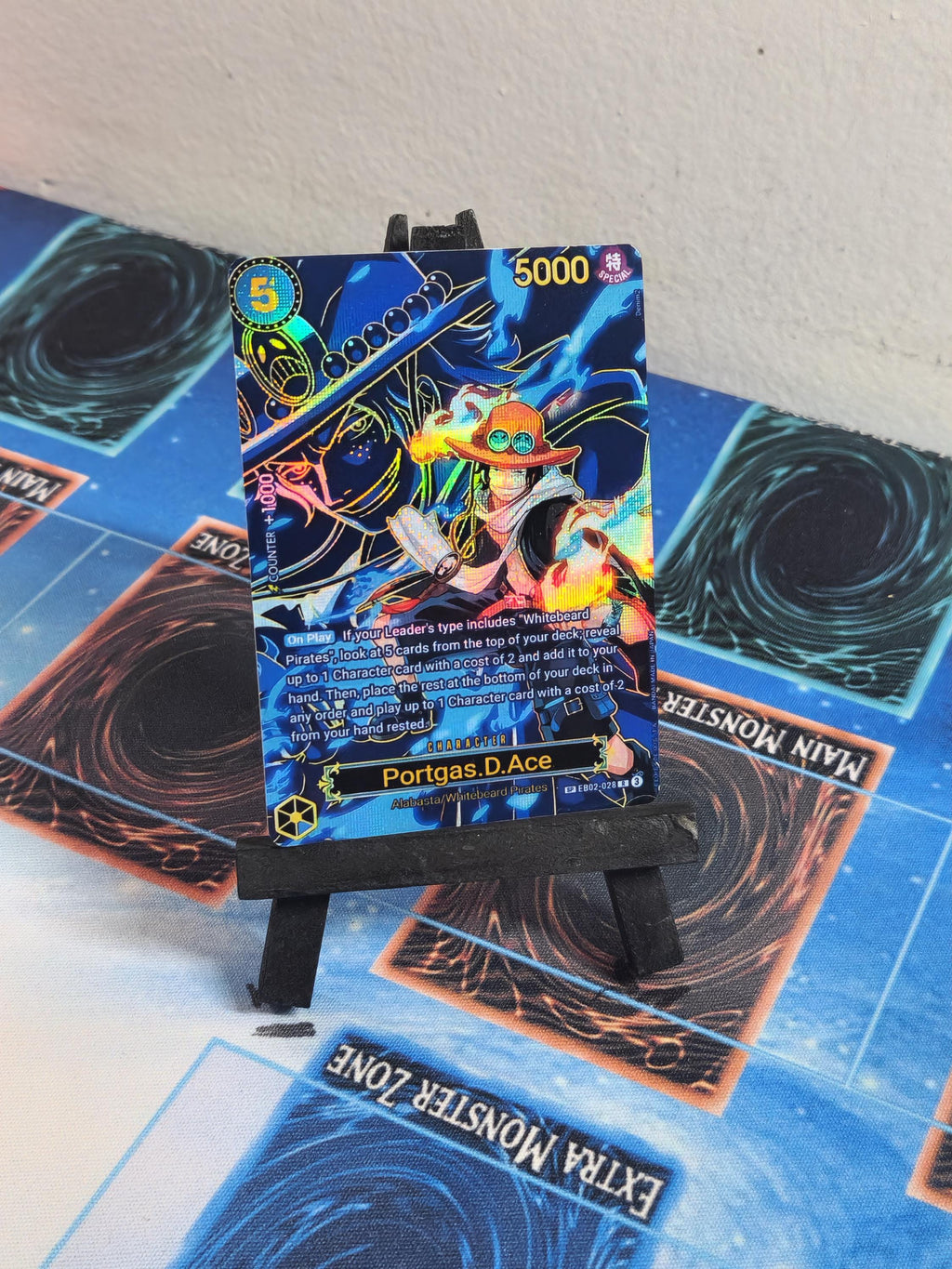 Portgas D Ace SP alt art EB02-28 One Piece Proxy op13