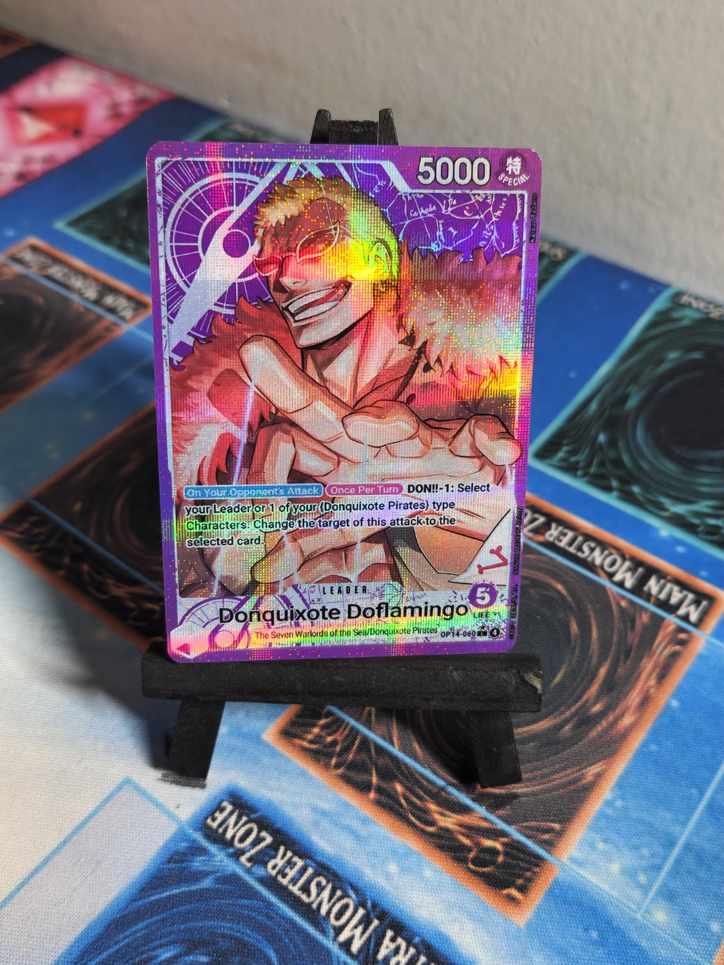 Donquixote Doflamingo Alt Art OP14-060 One Piece Proxy