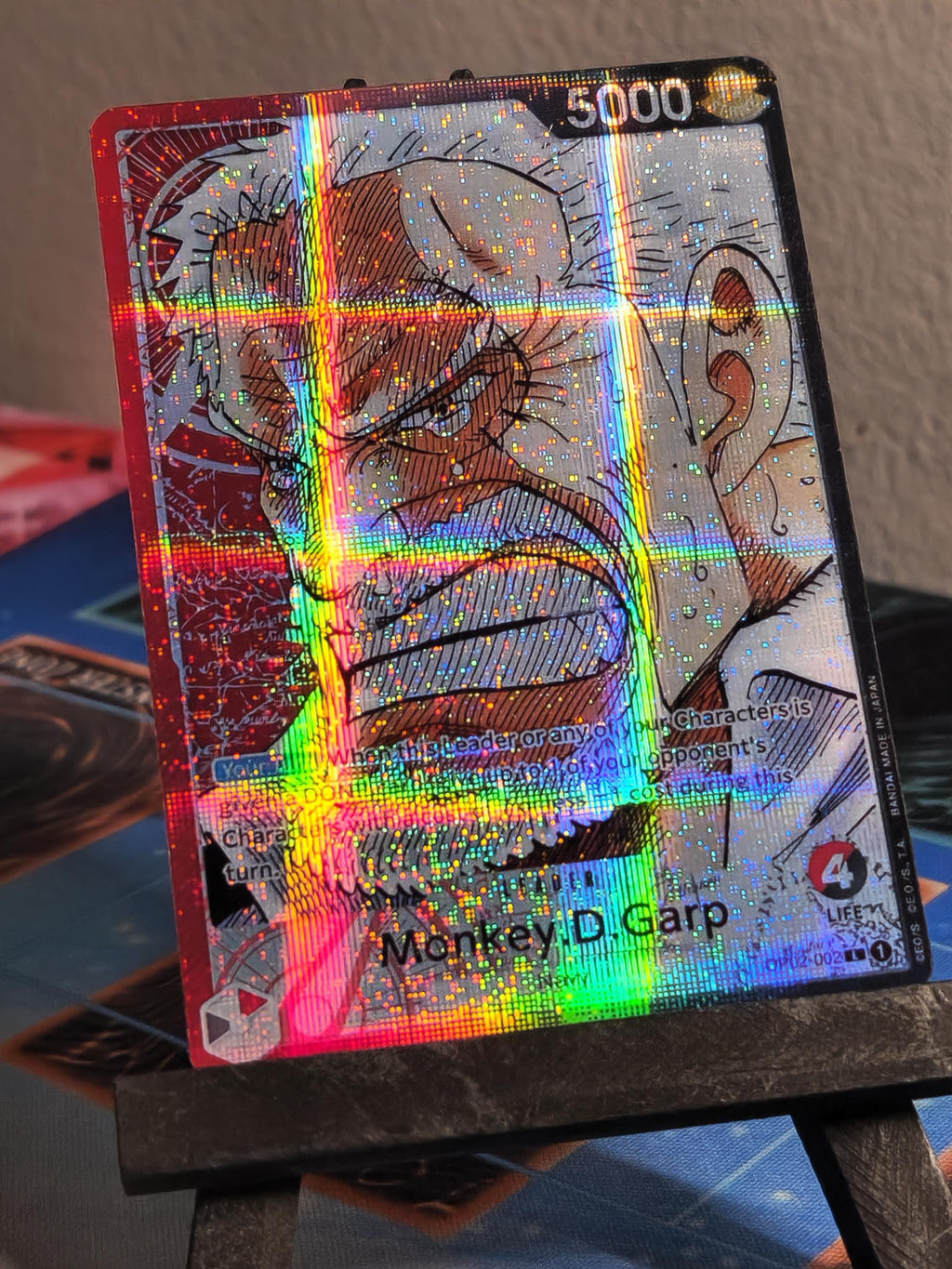 Monkey D. Garp op02-002  leader One Piece Proxy Card