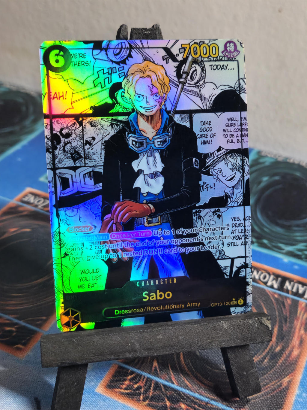Sabo manga alt art op13-120 One Piece Proxy op13