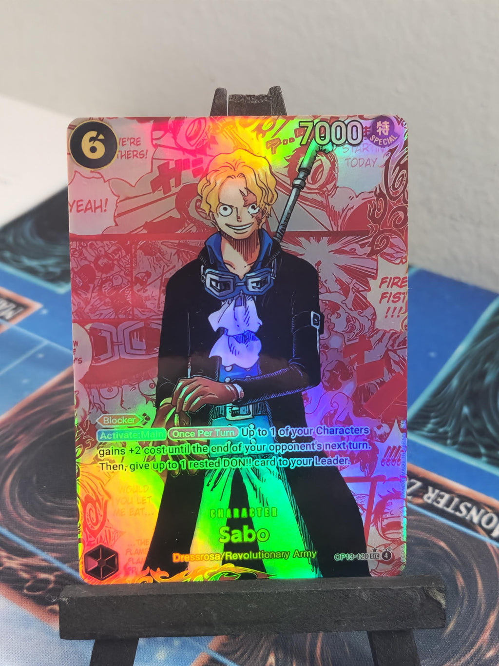 Sabo manga red alt art op13-120 One Piece Proxy op13