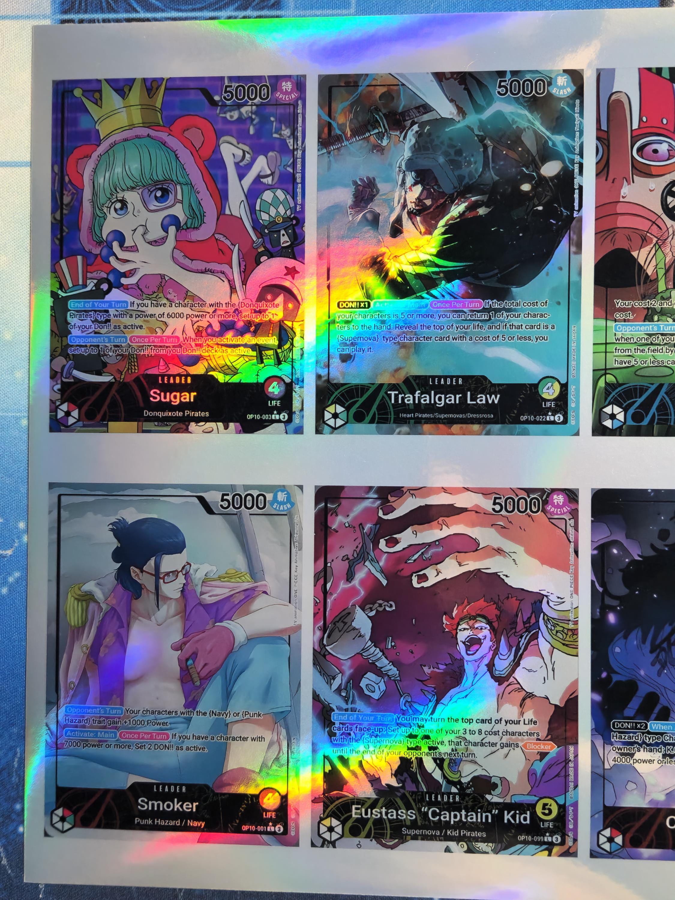 One Piece OP10 Leader Set Proxy
