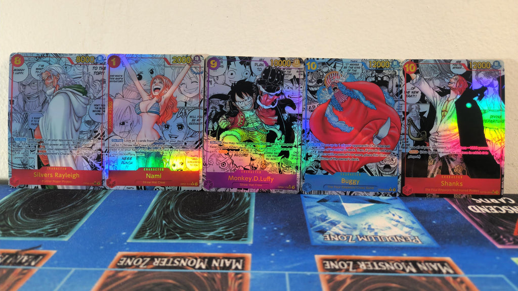 One Piece Manga Art Cards OP01-OP12 Read Description for Set Options