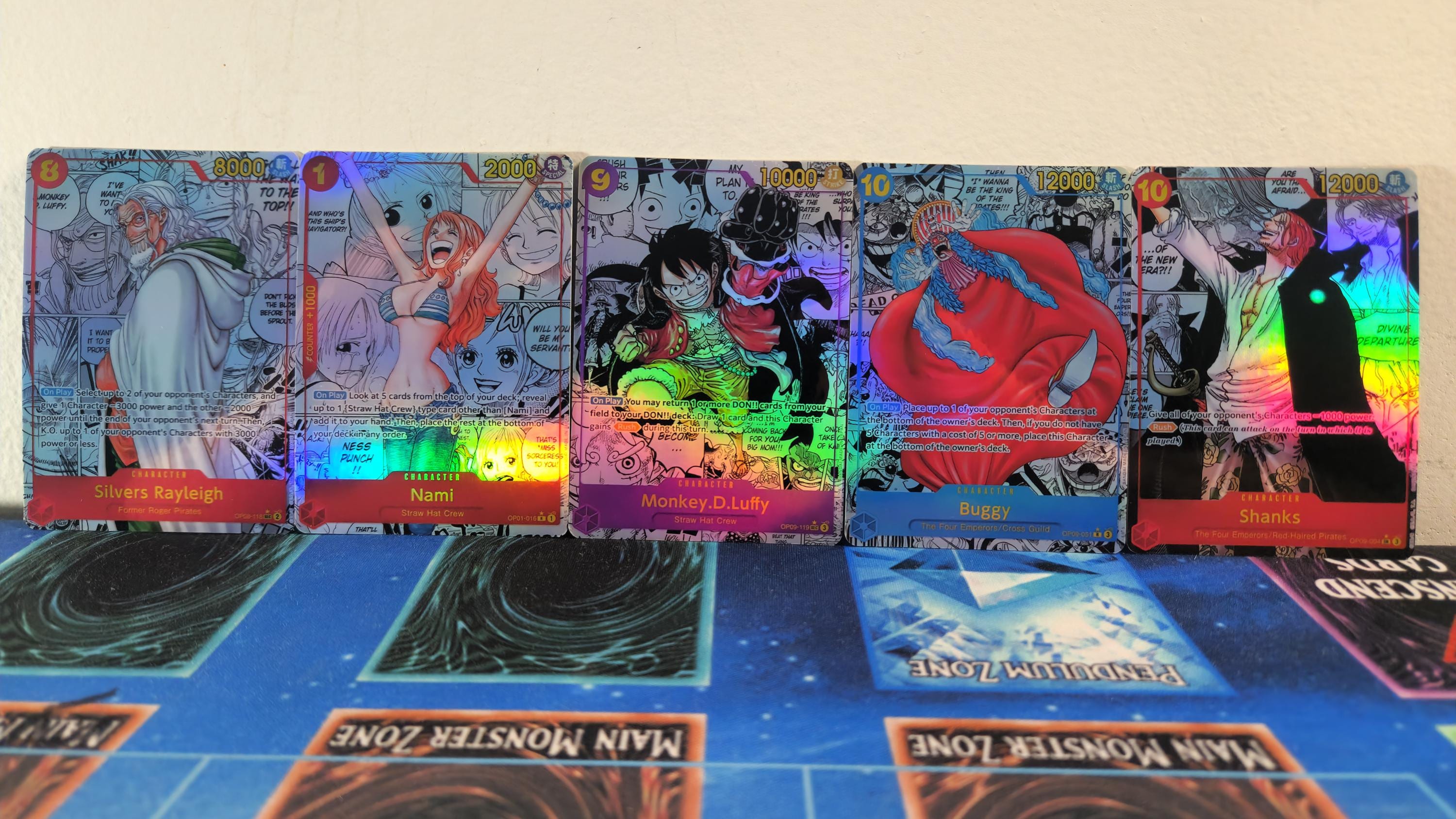 One Piece Manga Art Cards OP01-OP12 Read Description for Set Options