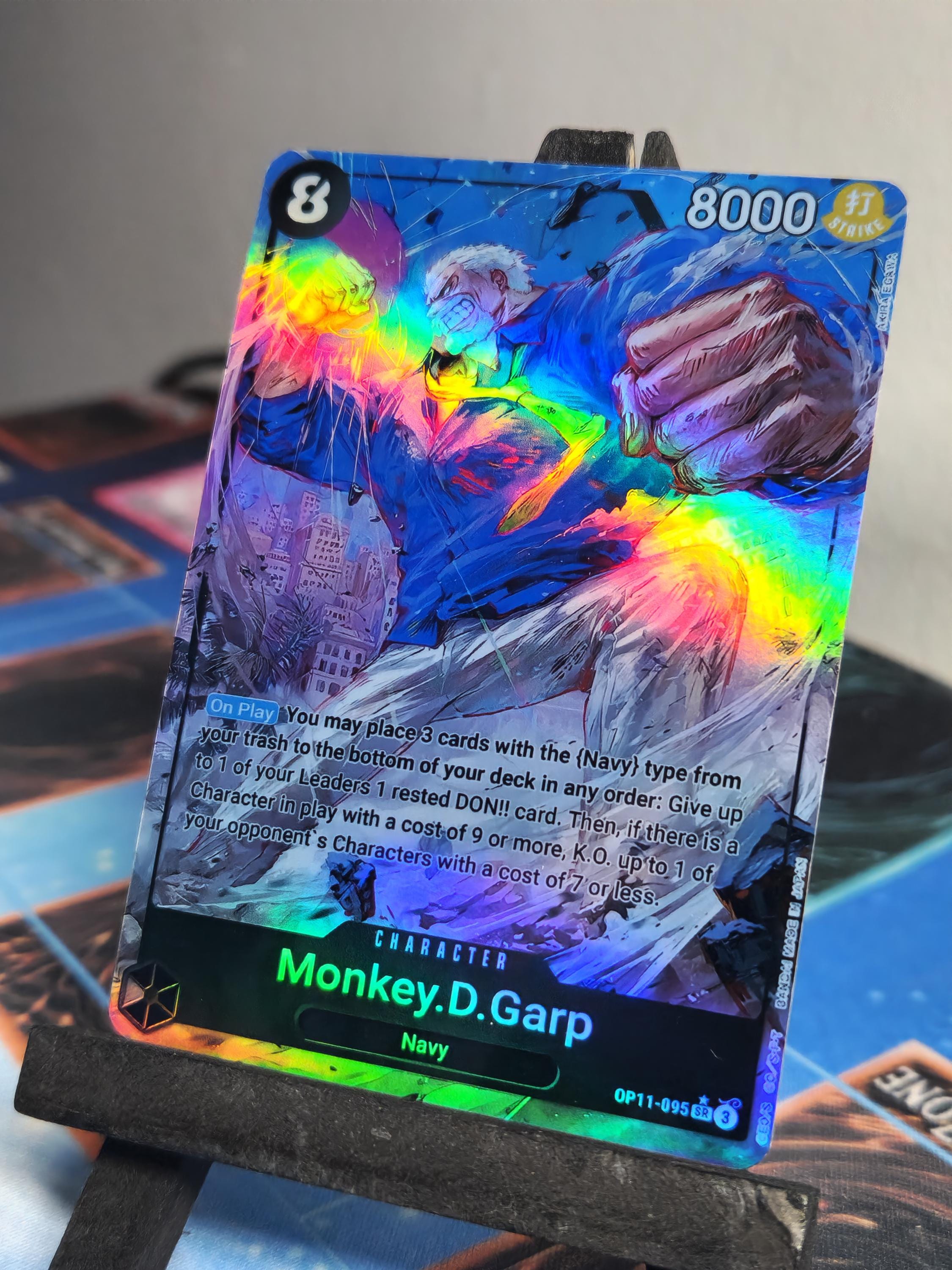 Monkey D Garp Alt Art OP11-095 One Piece Proxy