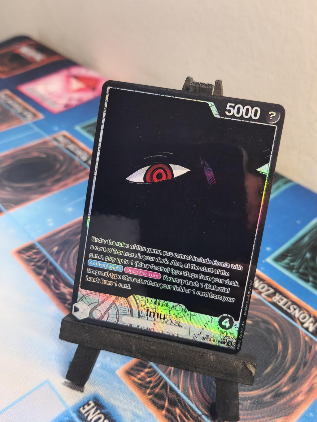 Imu Leader alt art op13-079 One Piece proxy