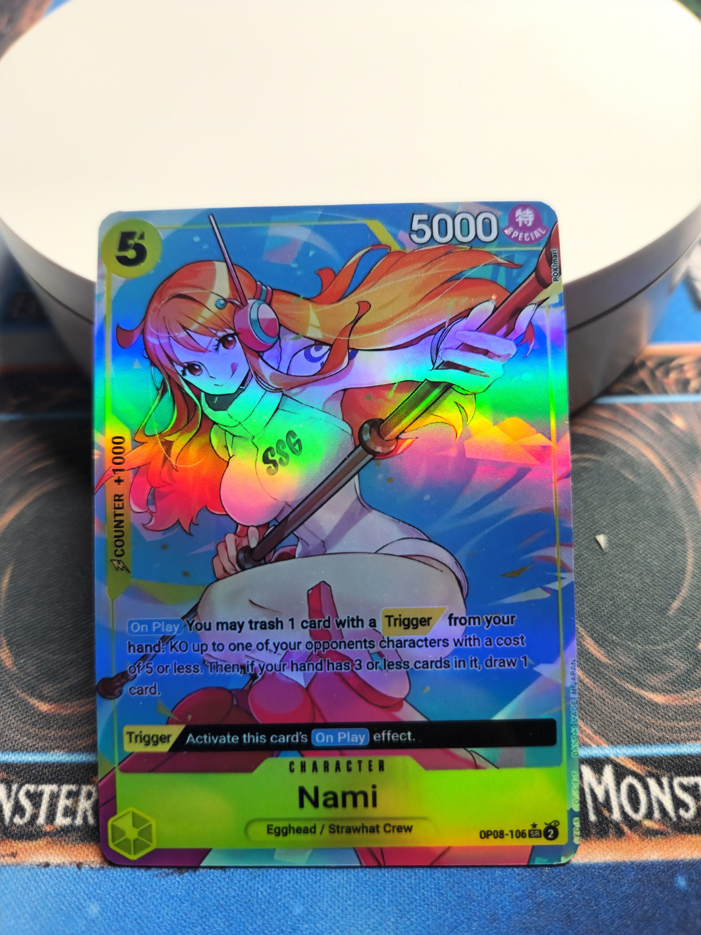 One Piece Nami alt art op08-106 proxy