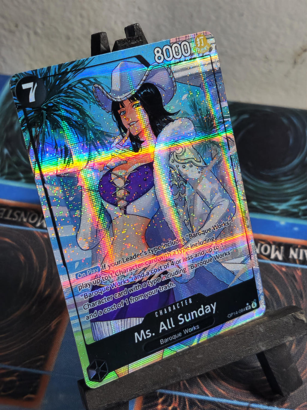 Ms. All Sunday alt art op14-084 One Piece proxy