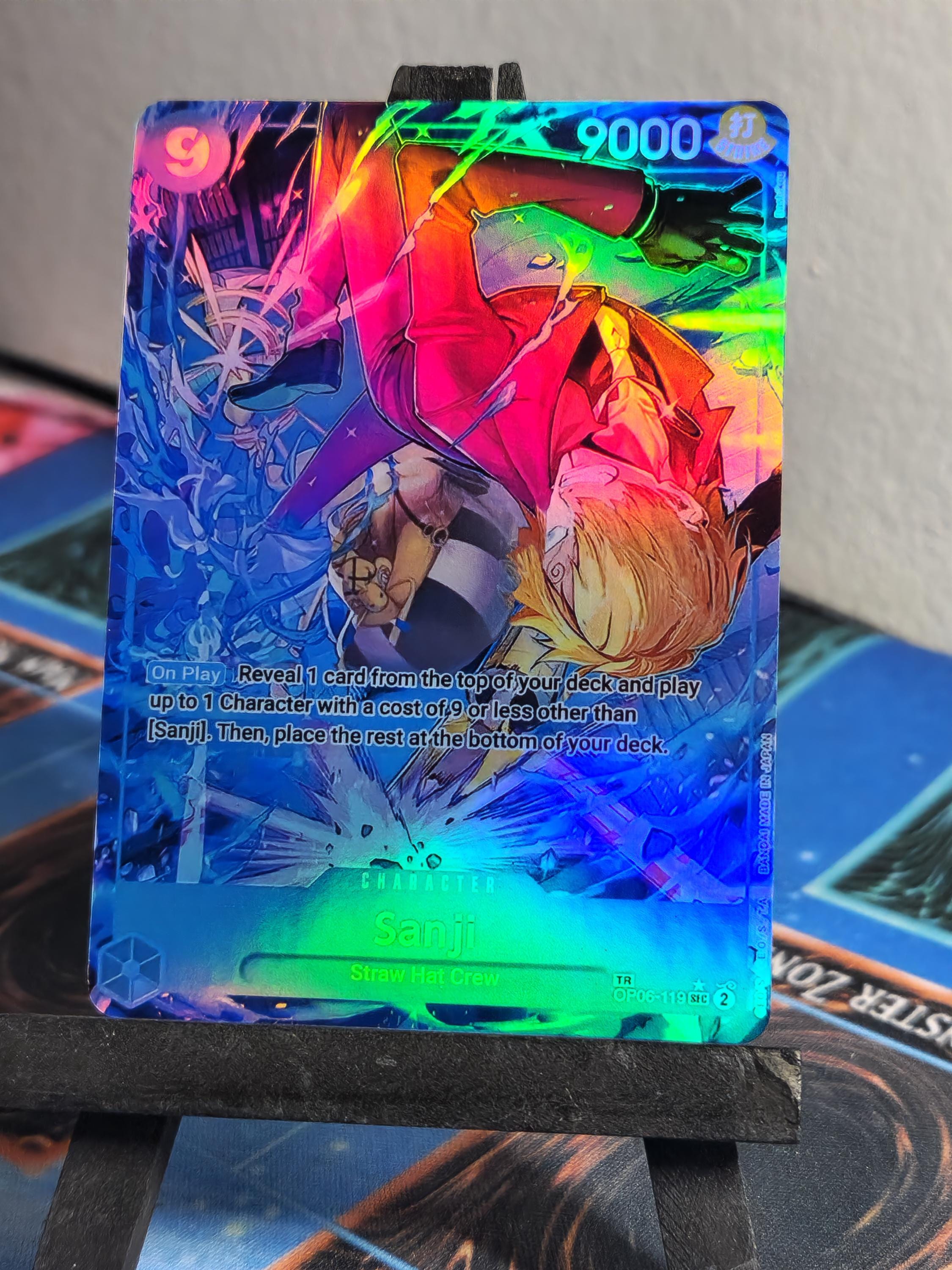 Sanji alt art Treasure Rare OP06-119 One Piece Proxy