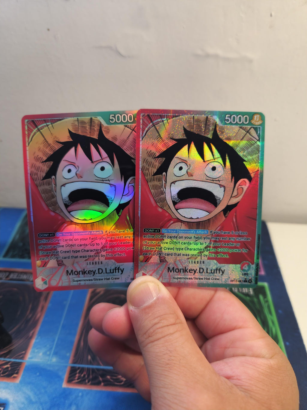 Monkey D Luffy Leader alt art op13-001 One Piece proxy