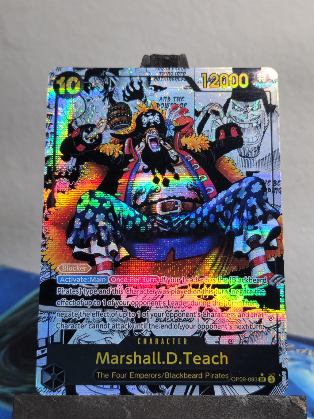 Marshall D Teach manga alt art op09-119 One Piece Proxy