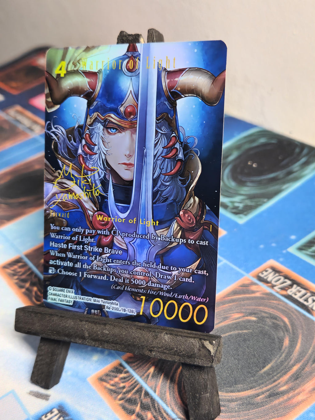Warrior of Light signature alt art RE-200L/19-128L Final Fantasy proxy