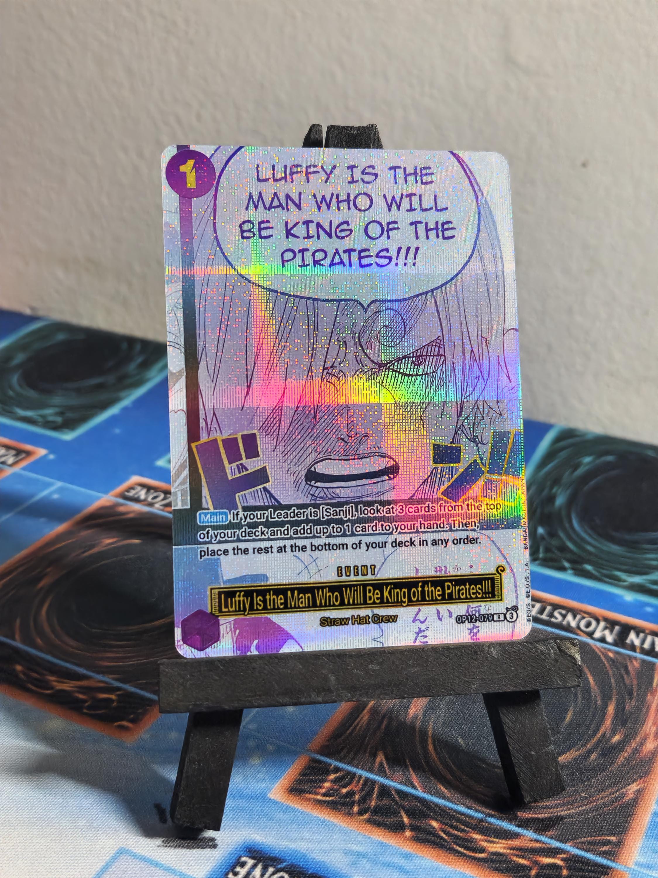 Luffy will become king of pirates alt art op12-079 prb02 One Piece proxy