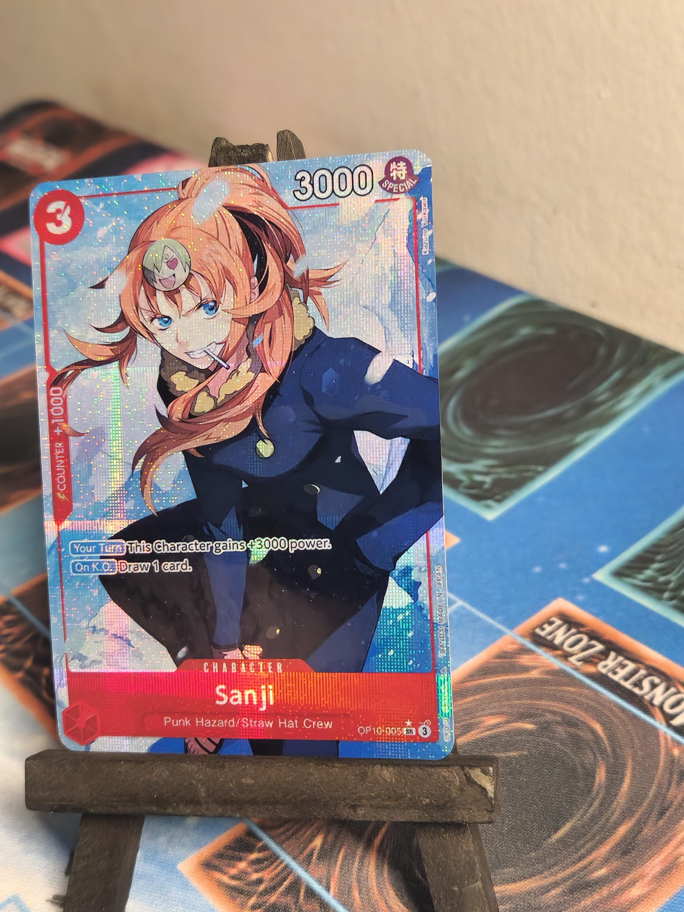 Sanji alt art OP10-005 One Piece Proxy Card