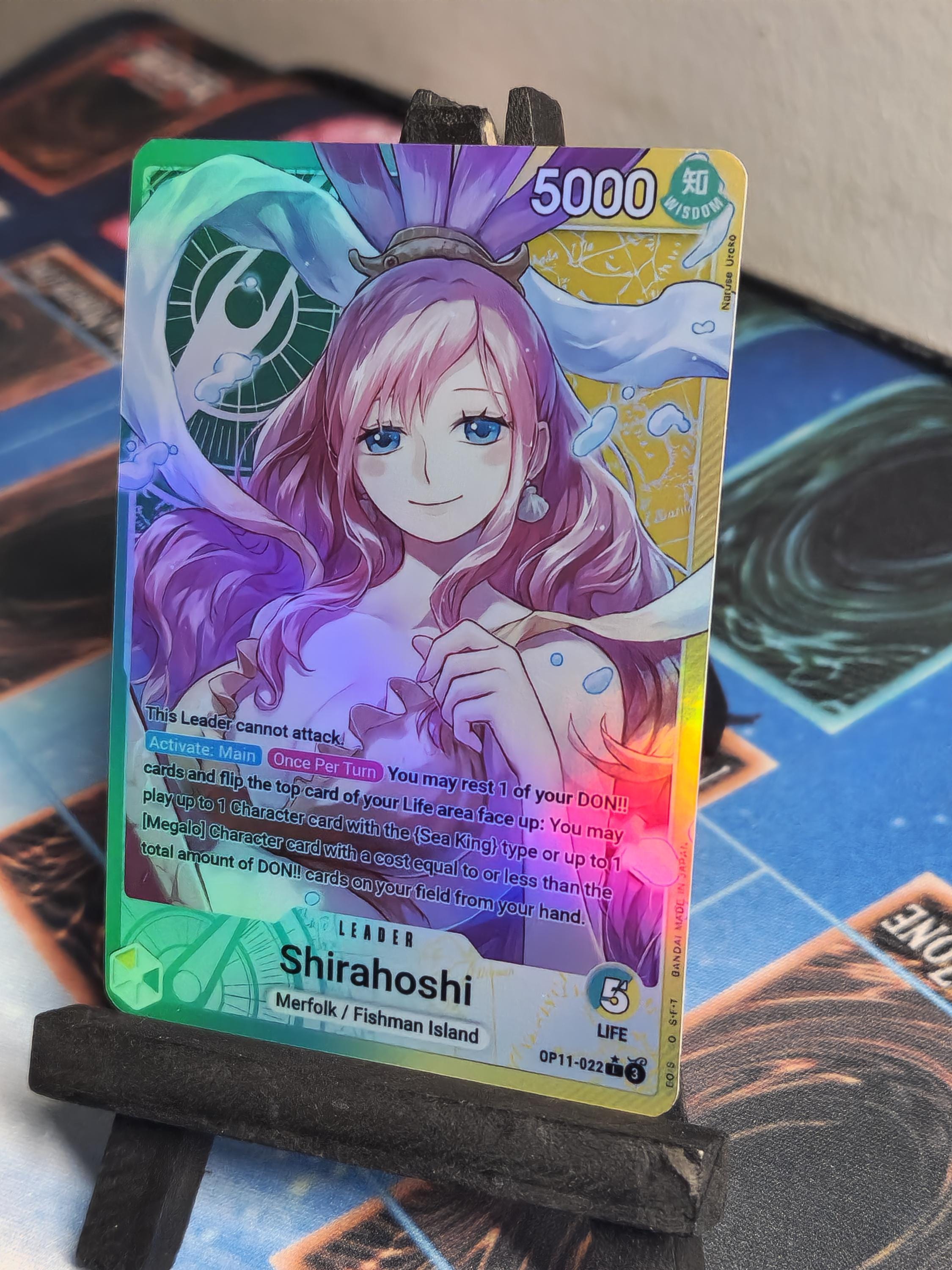 Shirahoshi Leader Alt Art OP11-022 One Piece Proxy