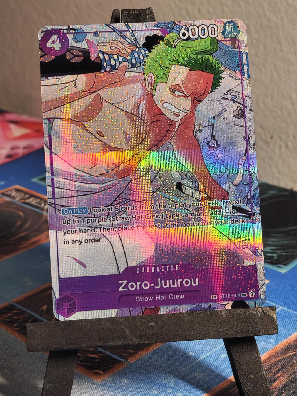 Zoro-Juurou Treasure Rare ST18-004 One Piece Proxy