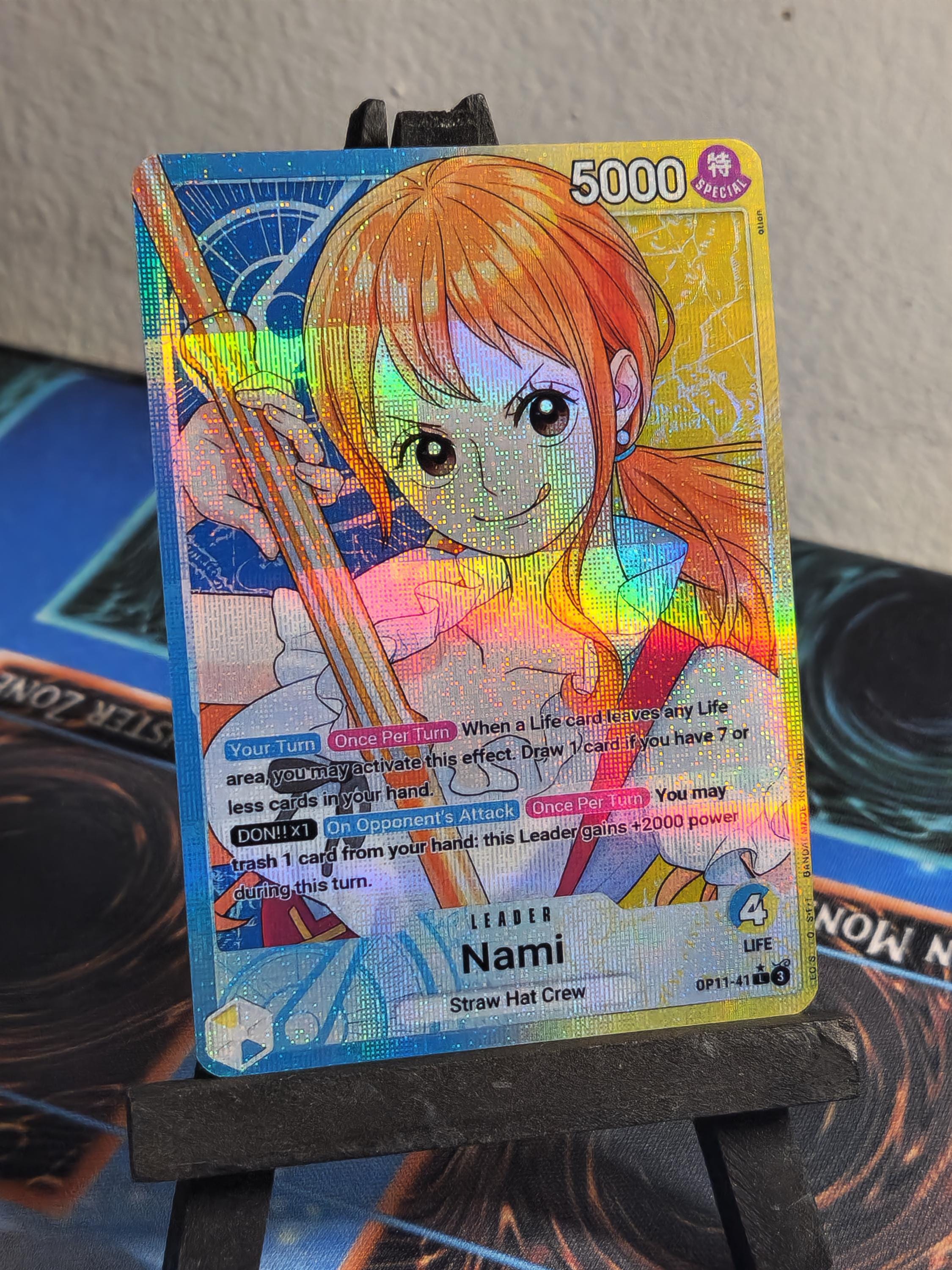 Nami Leader Alt Art OP11-041 One Piece Proxy