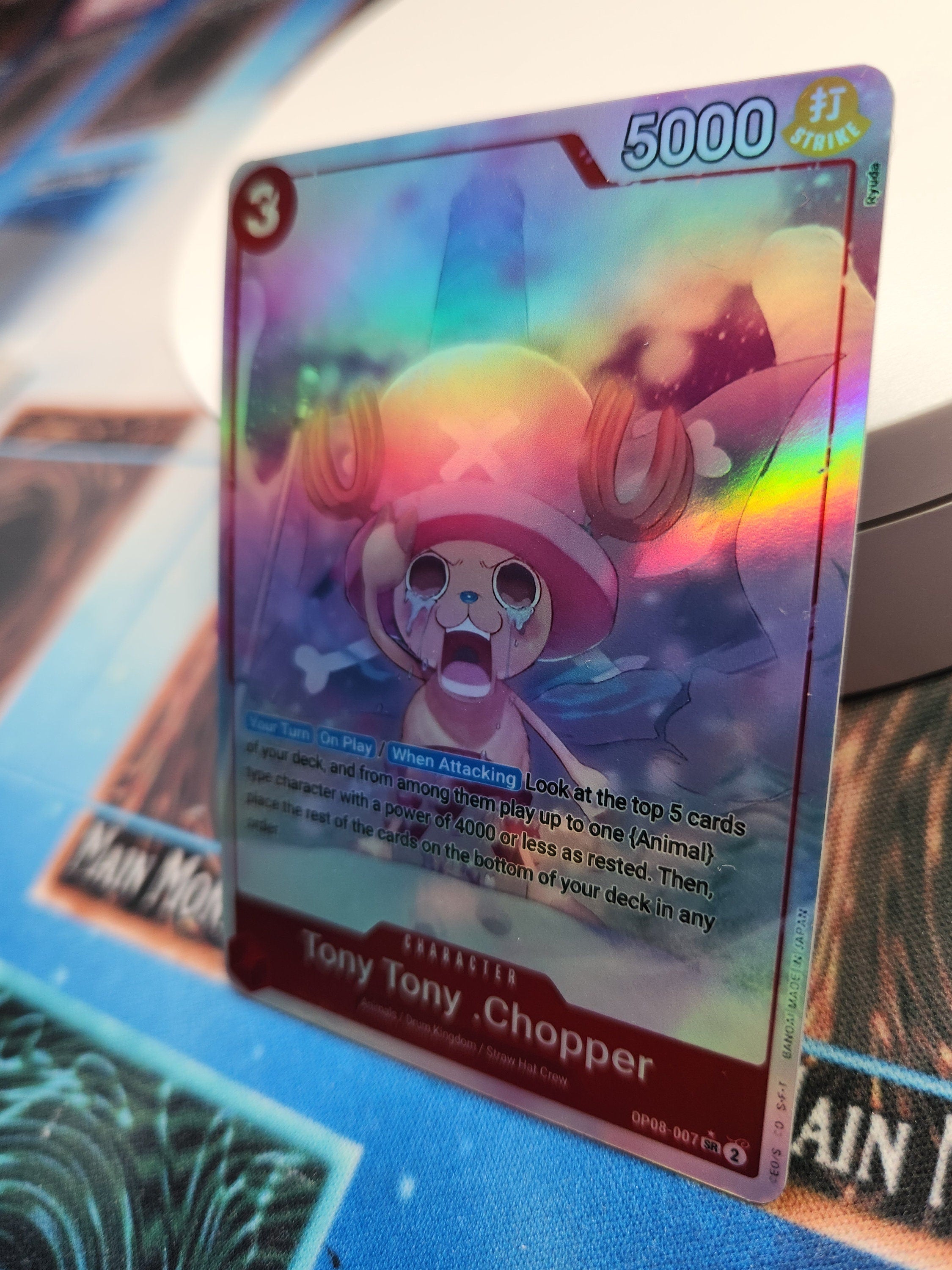 One Piece Tony Tony Chopper alt art op08-007 proxy
