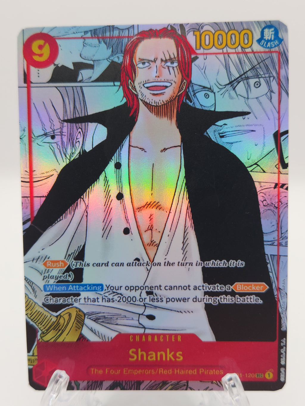 Shanks Manga Art op01-120 One Piece Proxy