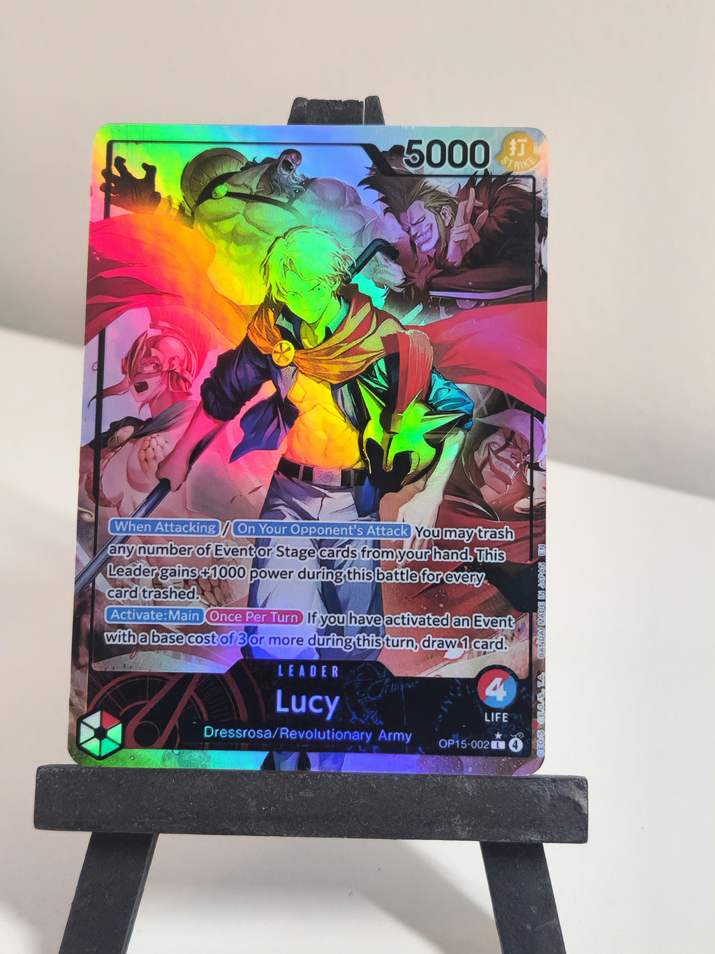 Lucy Leader Alt Art OP15-002 One Piece Proxy