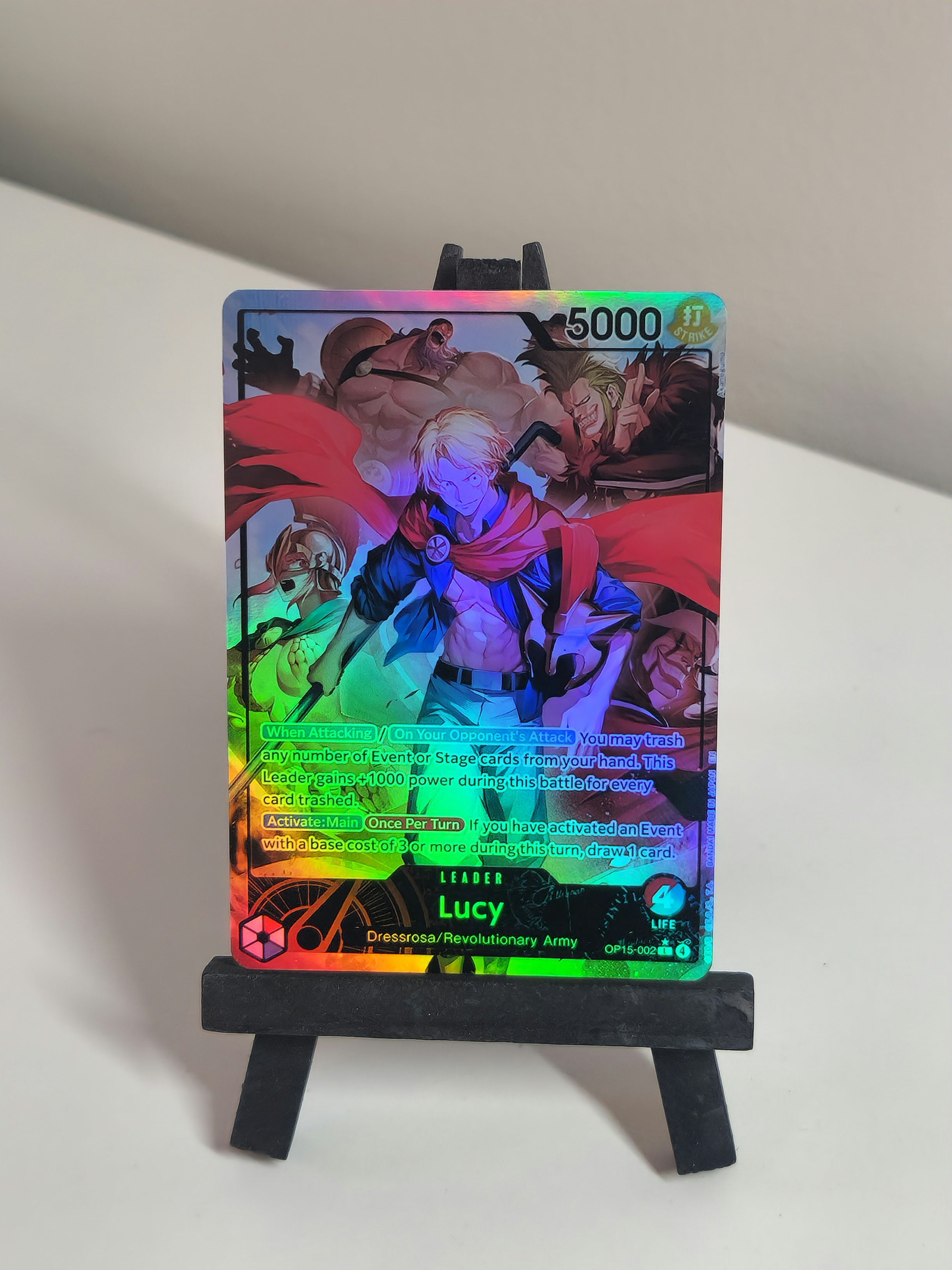 Lucy Leader Alt Art OP15-002 One Piece Proxy (Copy)