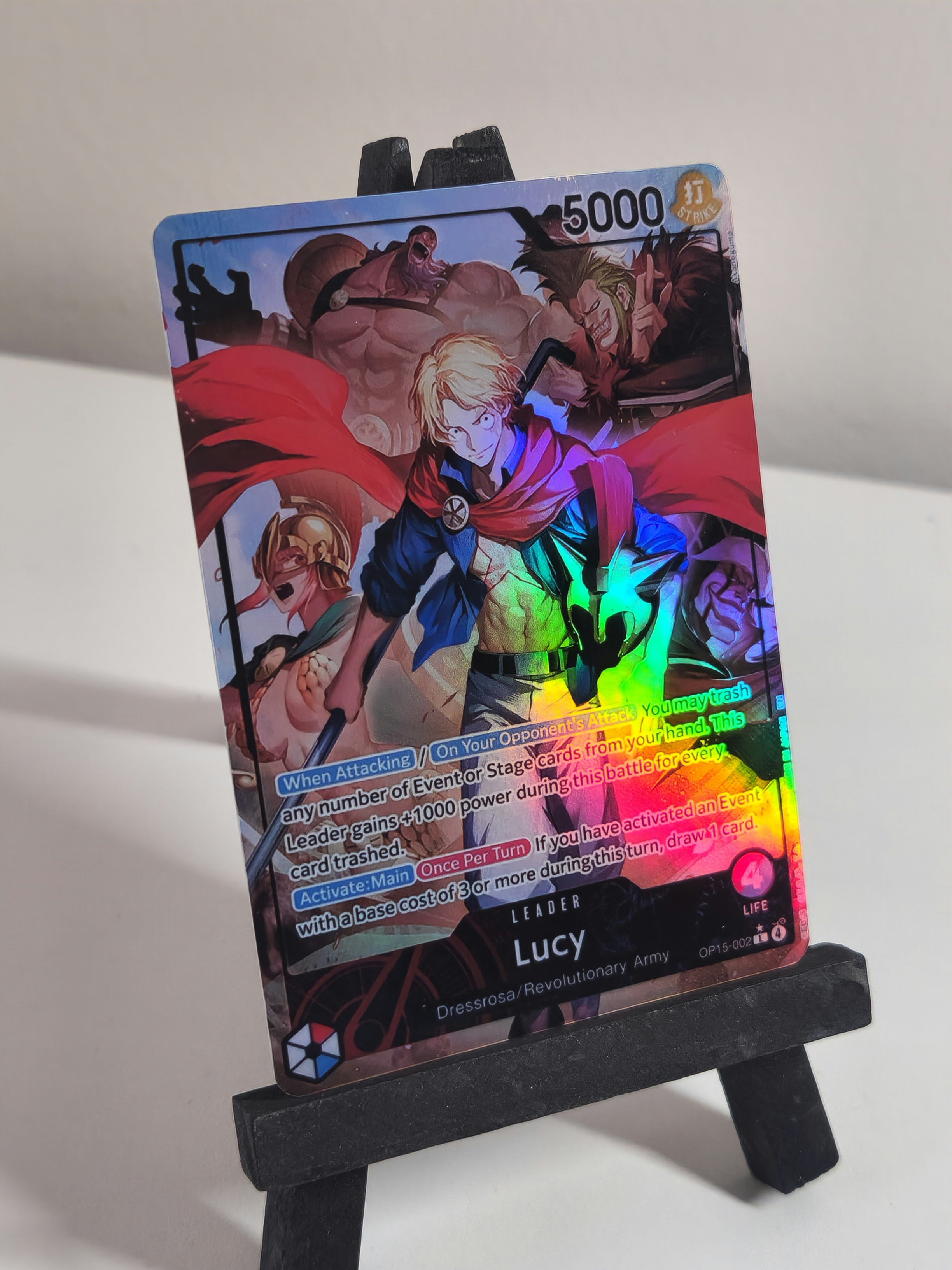 Lucy Leader Alt Art OP15-002 One Piece Proxy (Copy)