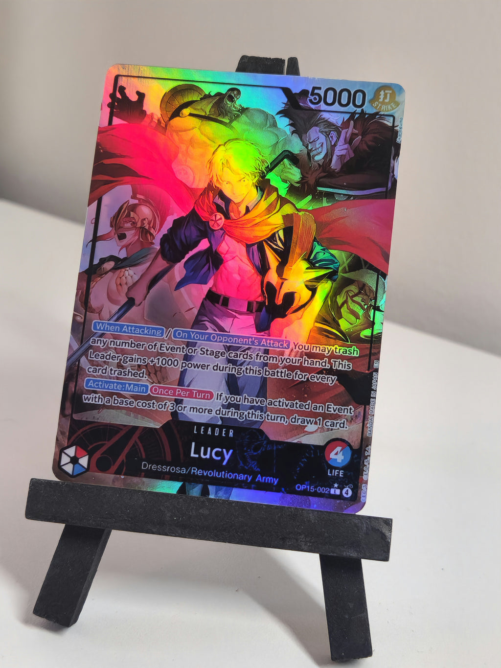 Lucy Leader Alt Art OP15-002 One Piece Proxy