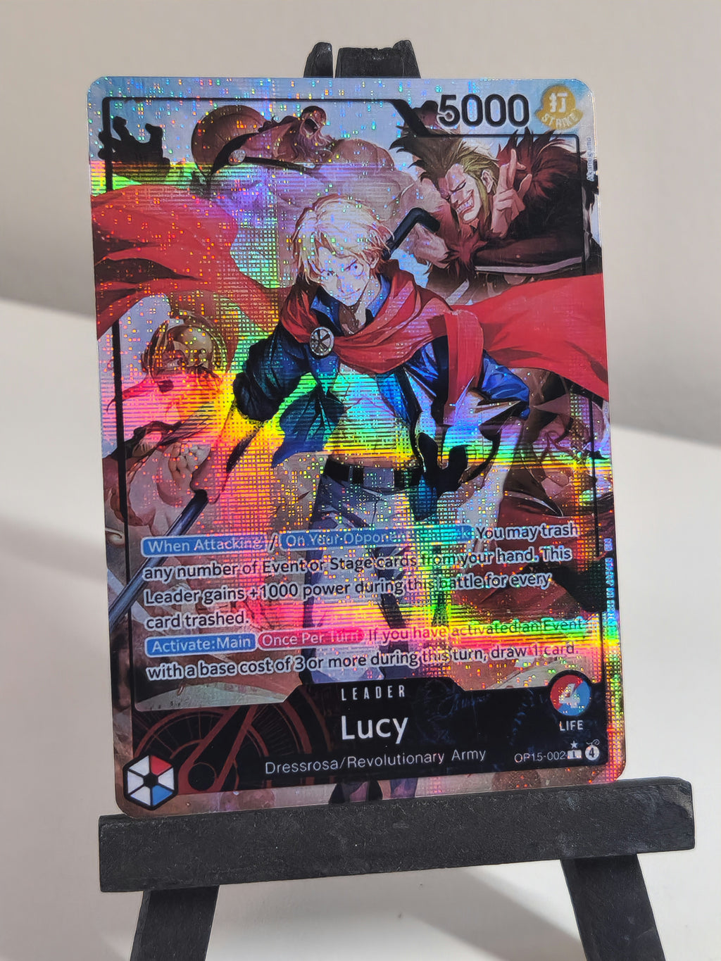 Lucy Leader Alt Art OP15-002 One Piece Proxy
