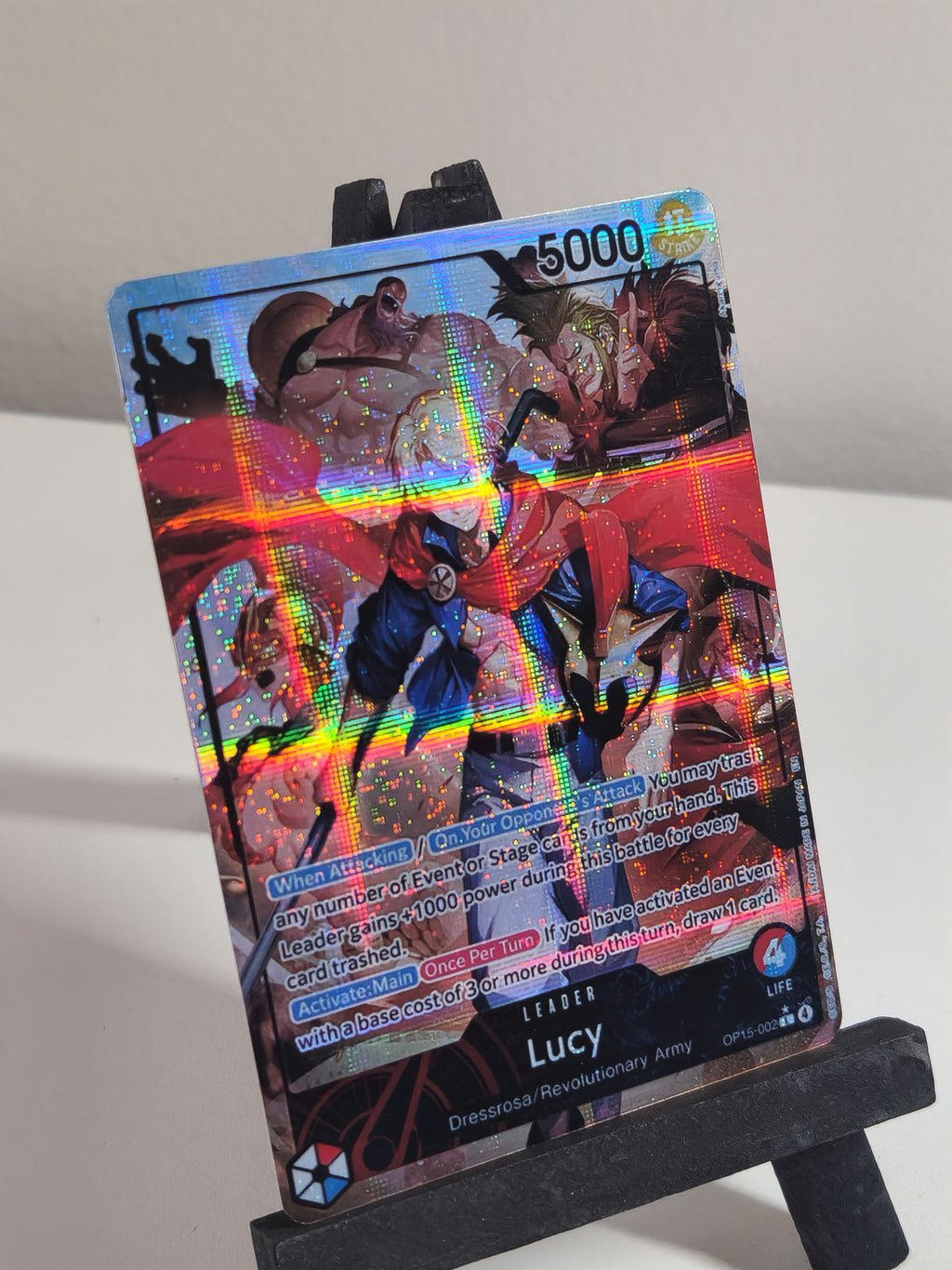 Lucy Leader Alt Art OP15-002 One Piece Proxy