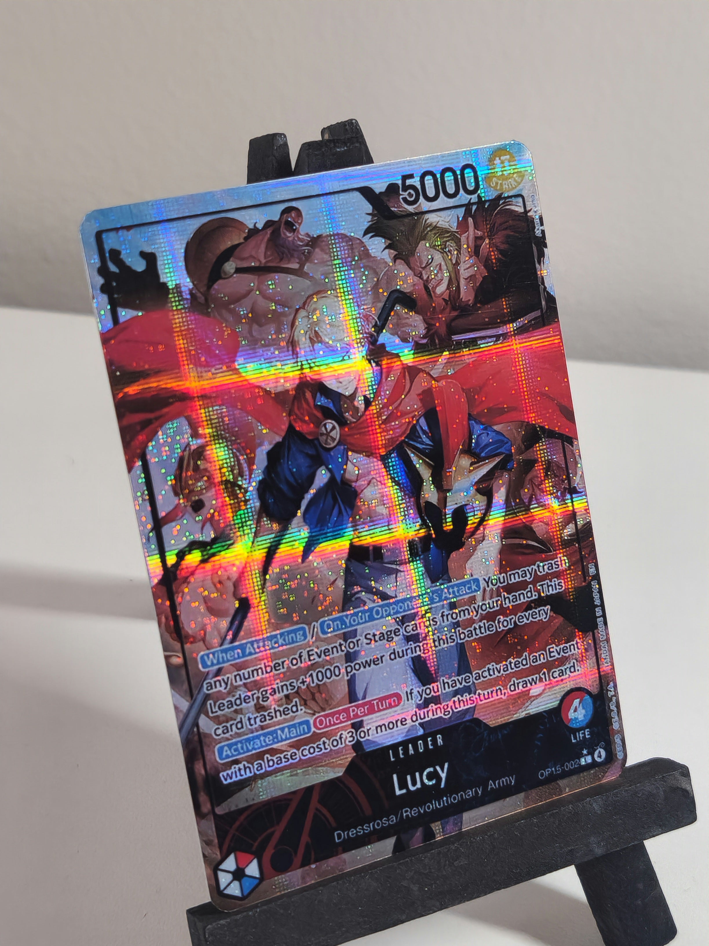 Lucy Leader Alt Art OP15-002 One Piece Proxy
