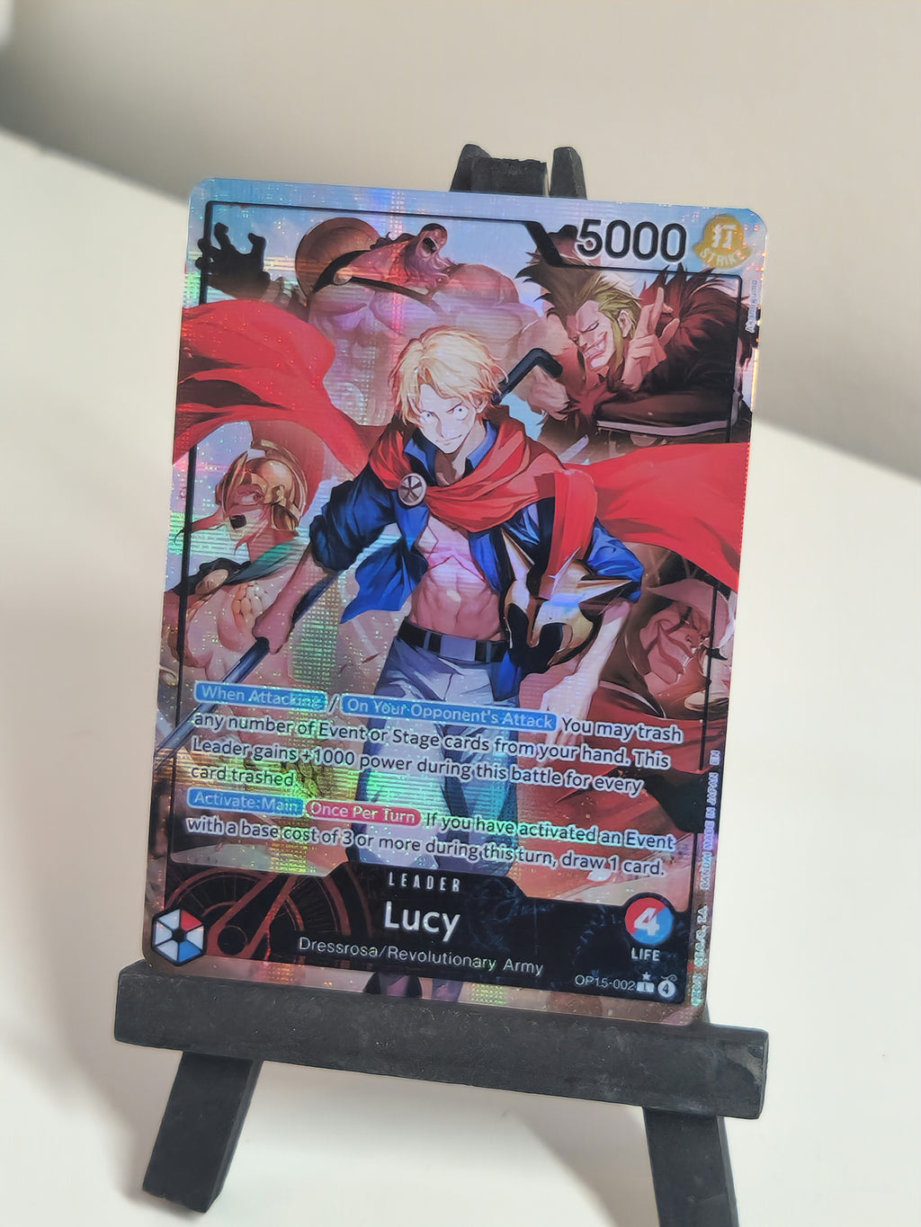 Lucy Leader Alt Art OP15-002 One Piece Proxy