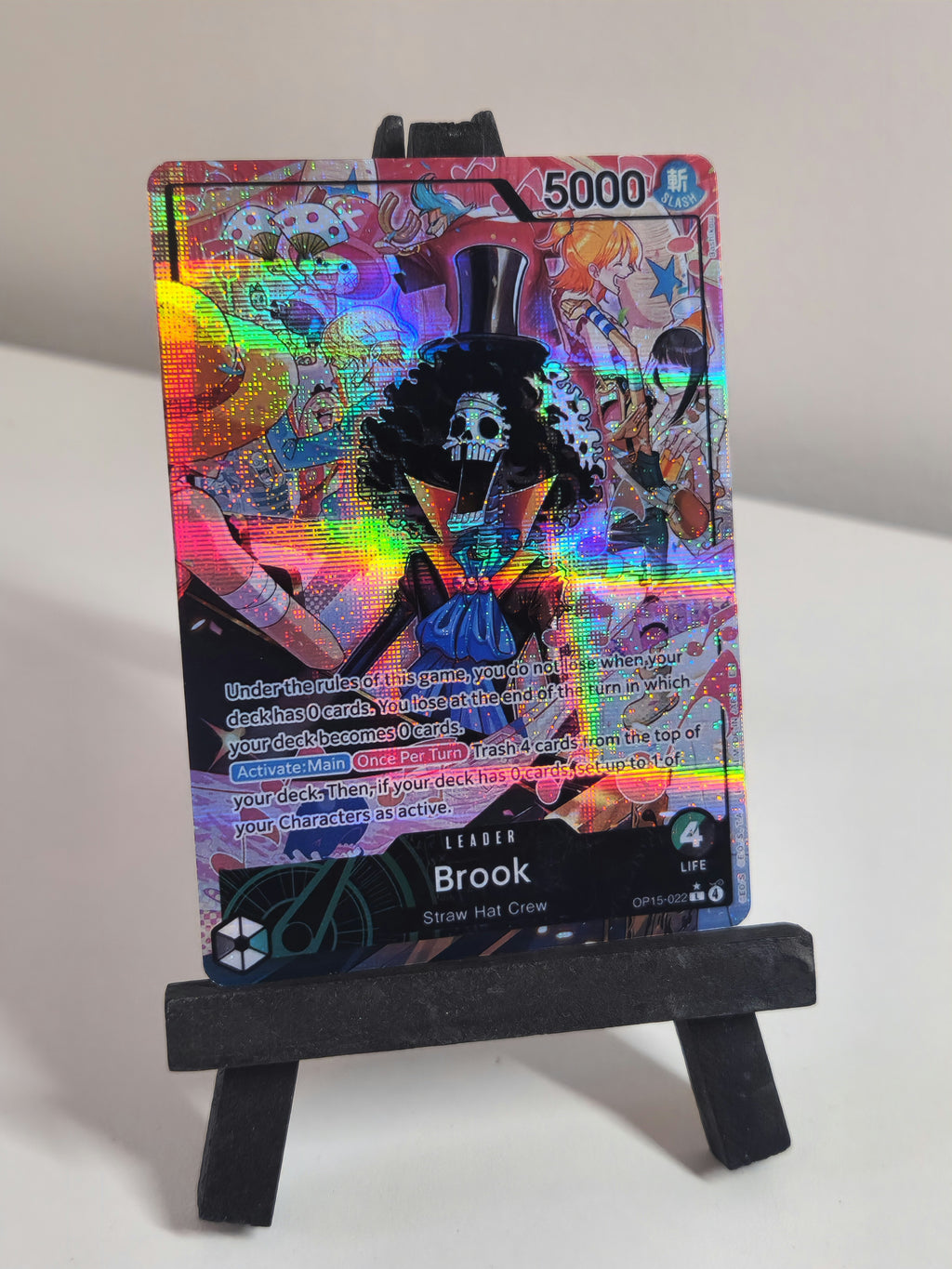 Brook Leader Alt Art OP15-022 One Piece Proxy