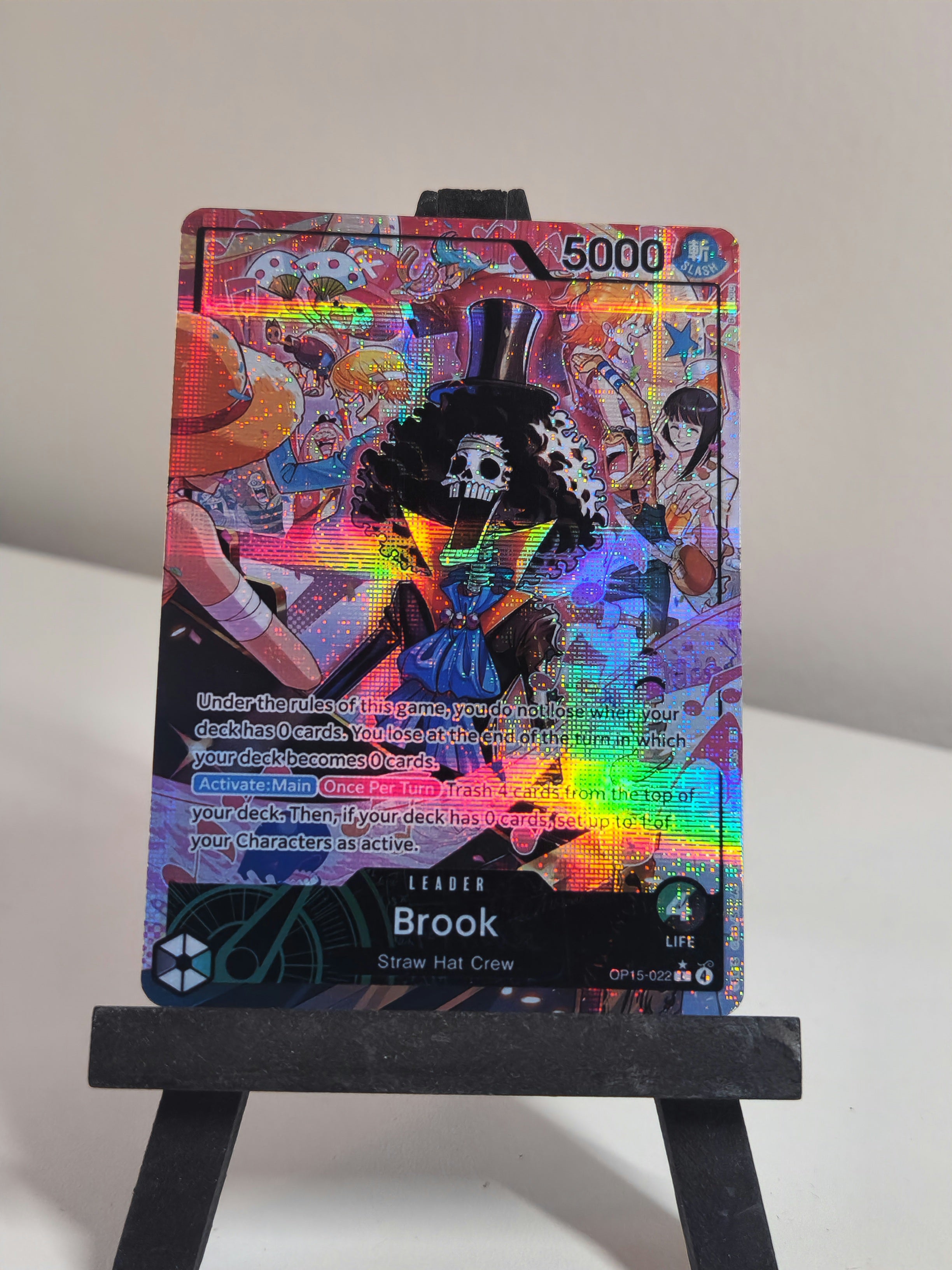 Brook Leader Alt Art OP15-022 One Piece Proxy