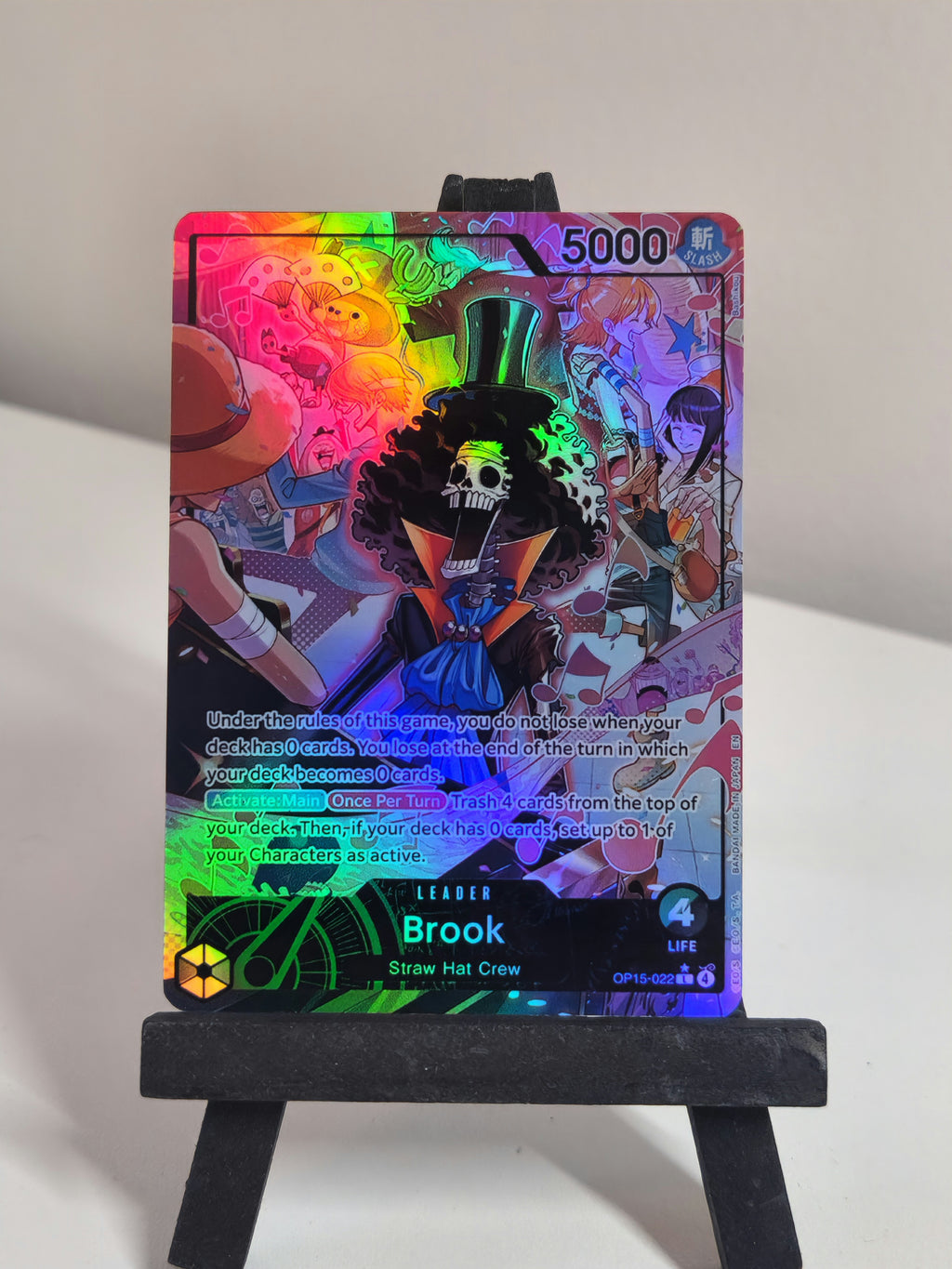 Brook Leader Alt Art OP15-022 One Piece Proxy