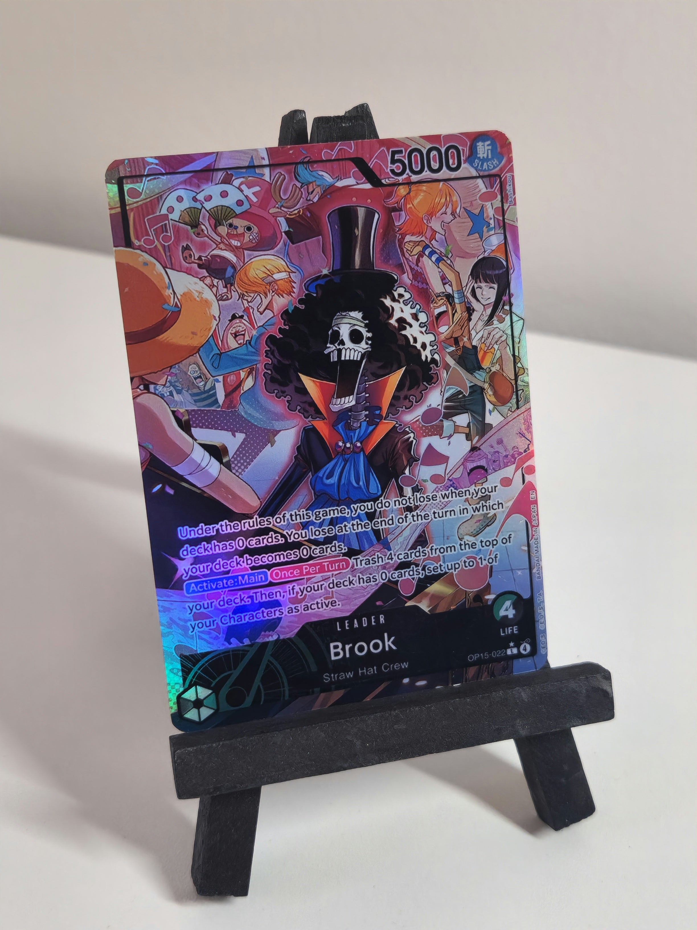 Brook Leader Alt Art OP15-022 One Piece Proxy