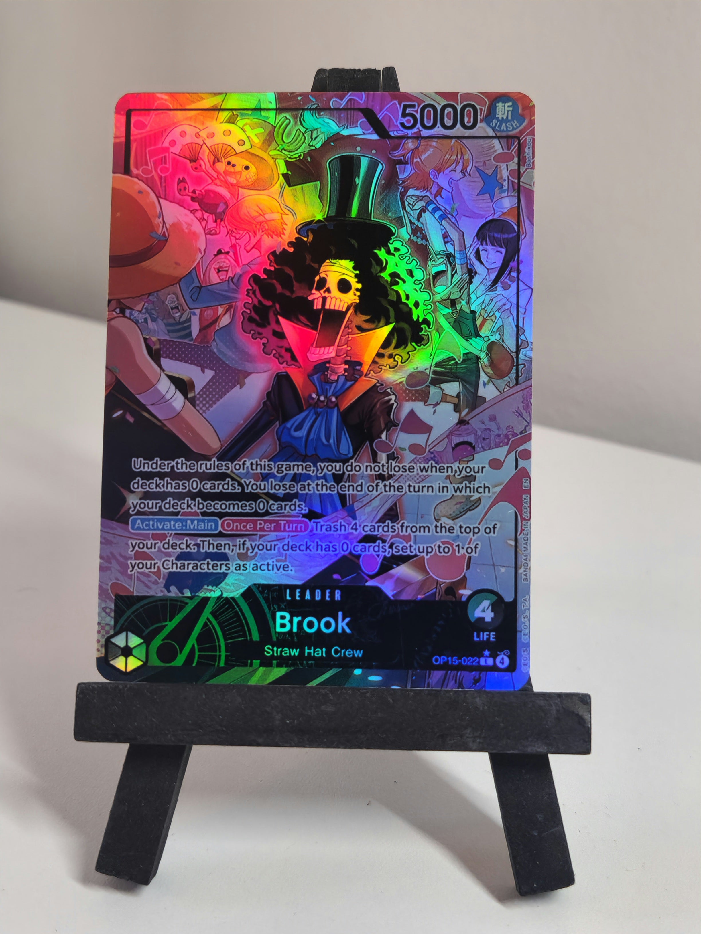 Brook Leader Alt Art OP15-022 One Piece Proxy