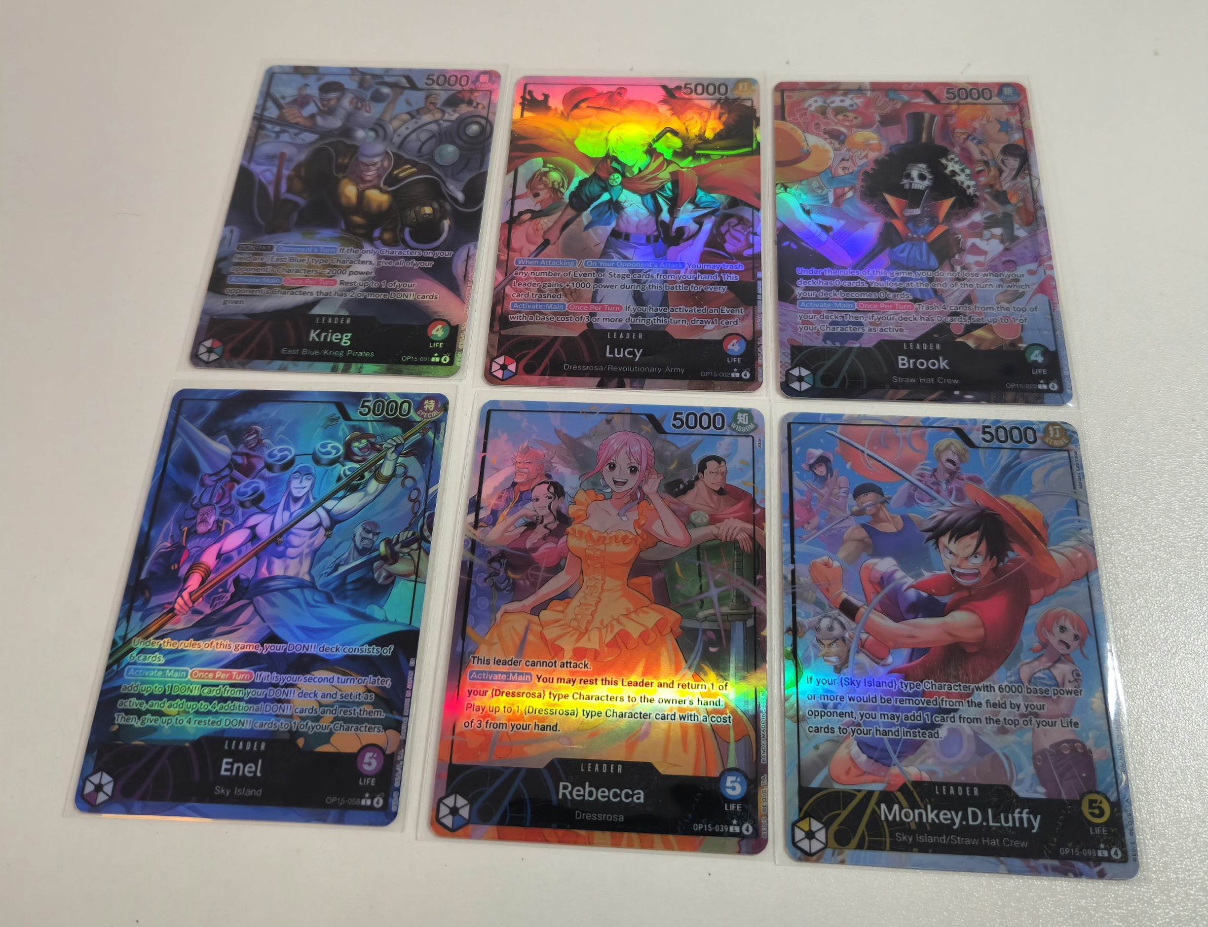 One Piece OP15 Leader Alt Arts Set Proxy