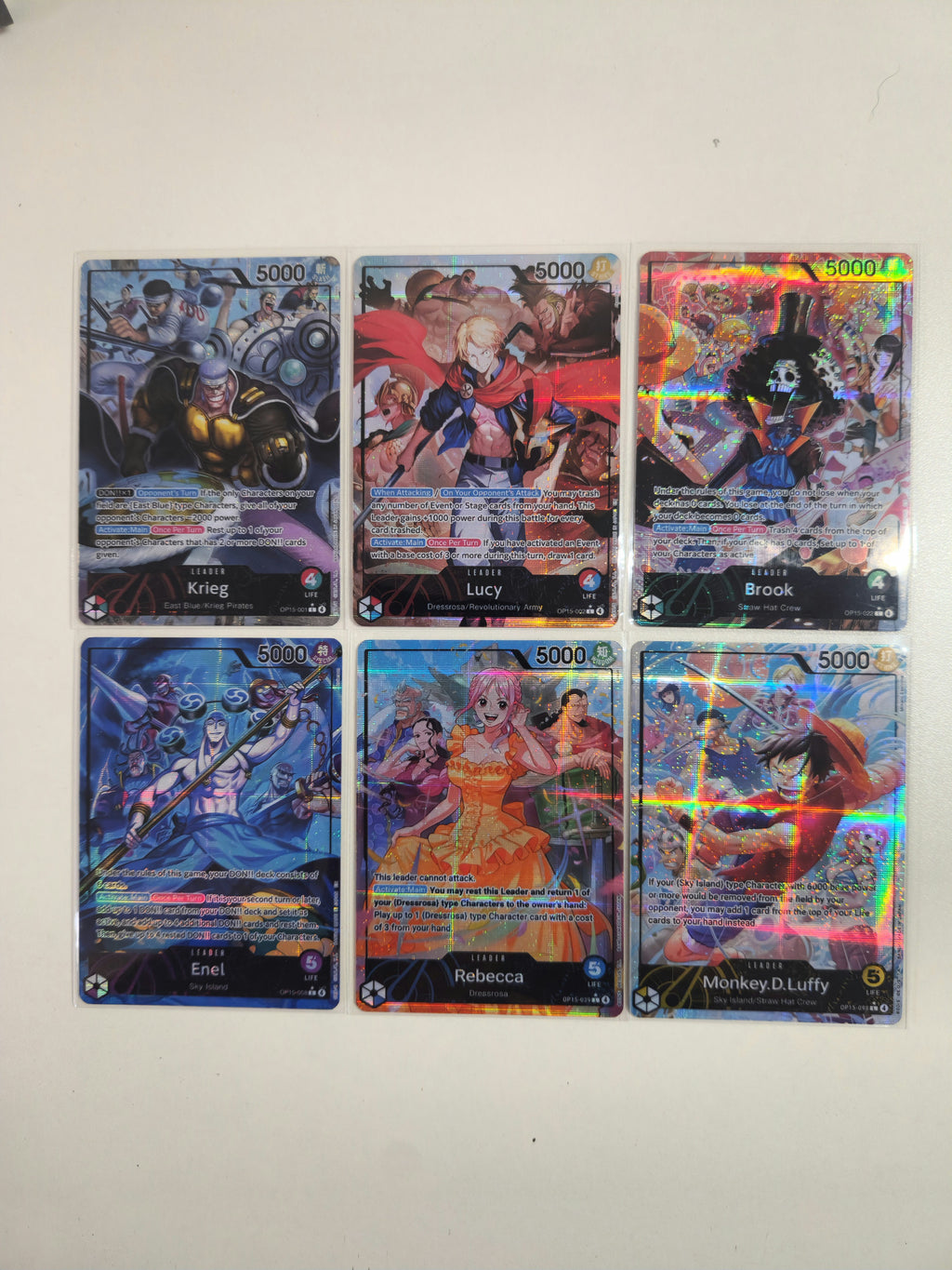 One Piece OP15 Leader Alt Arts Set Proxy