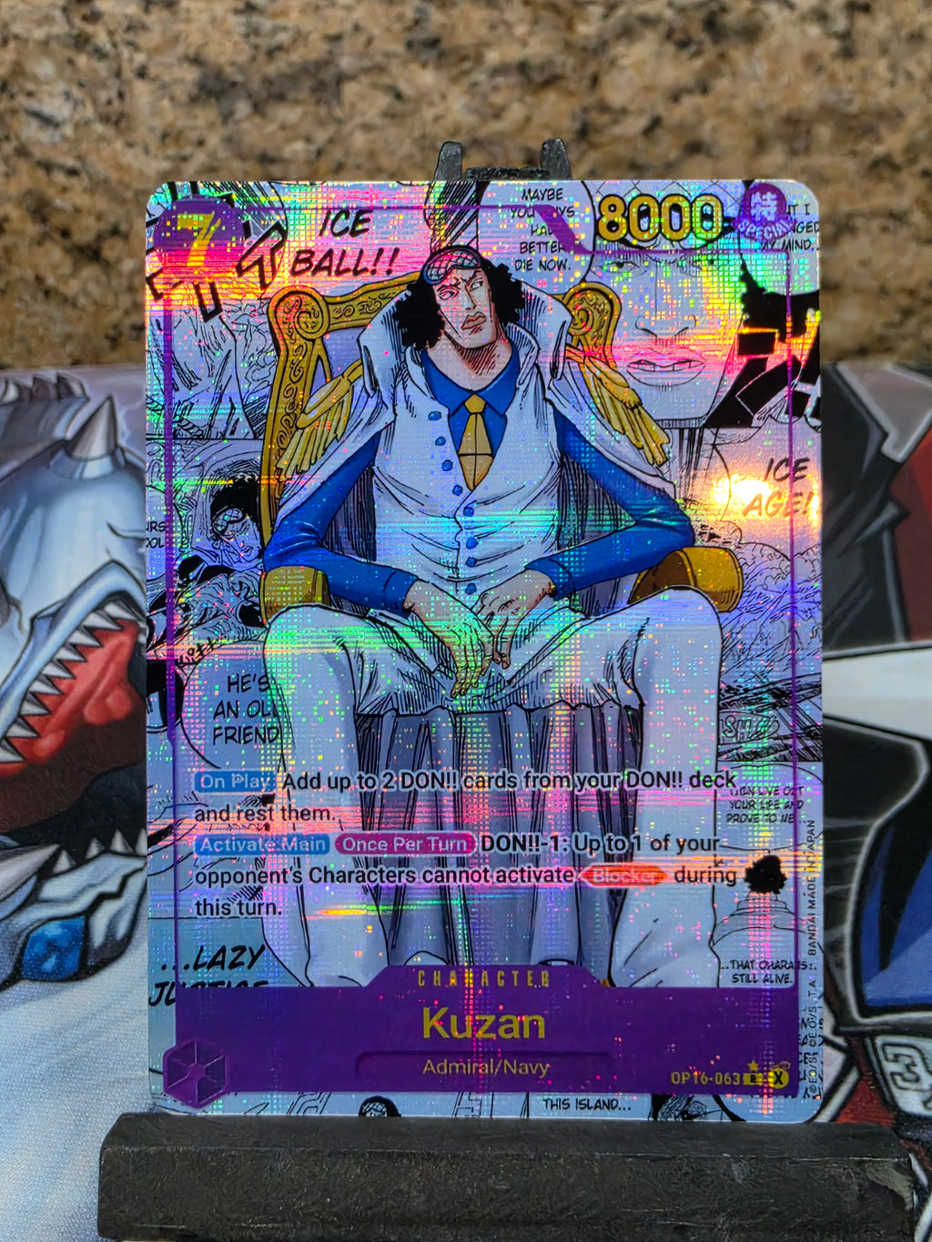 Kuzan Manga Alt art OP16-063
