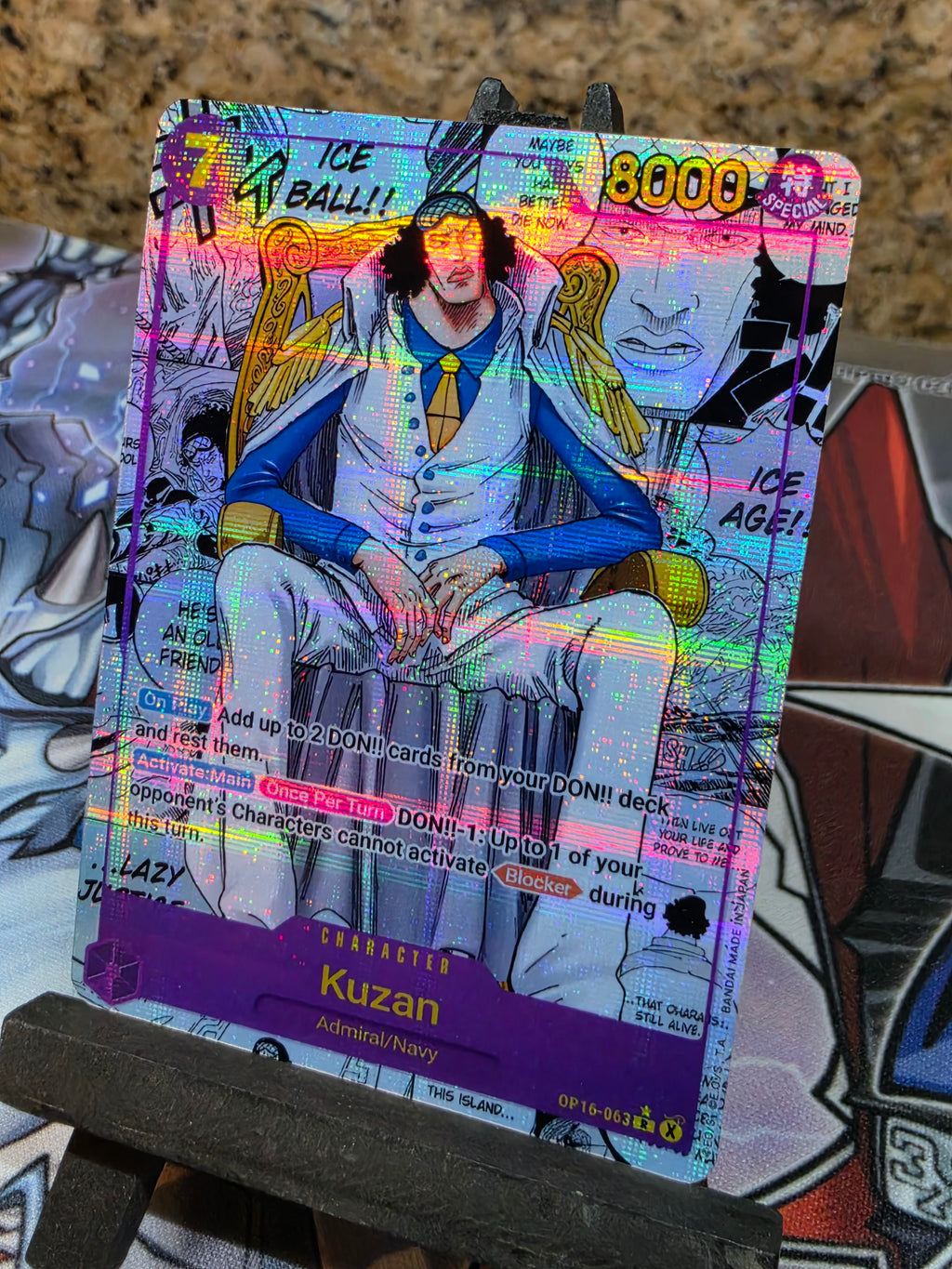 Kuzan Manga Alt art OP16-063