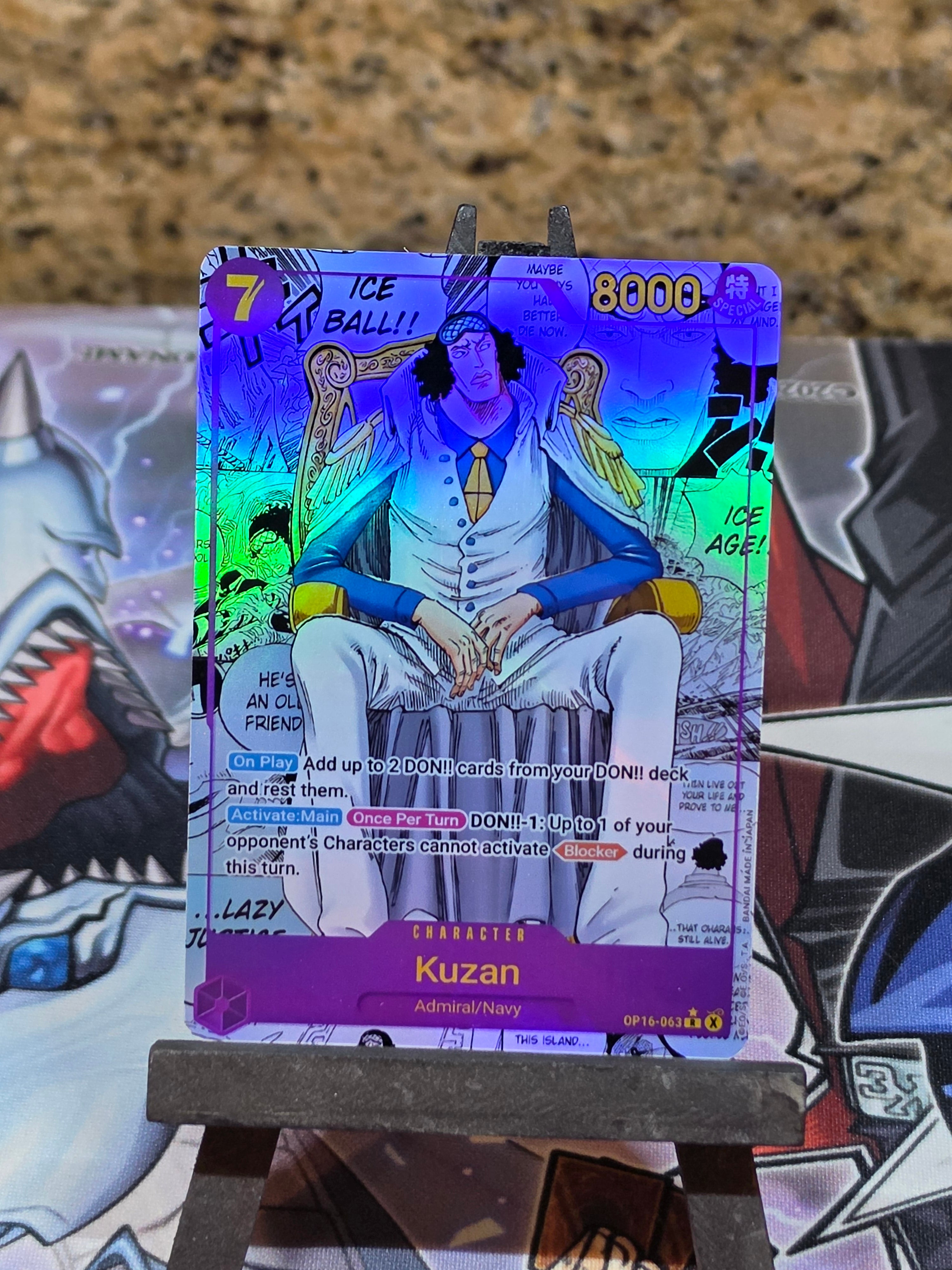 Kuzan Manga Alt art OP16-063